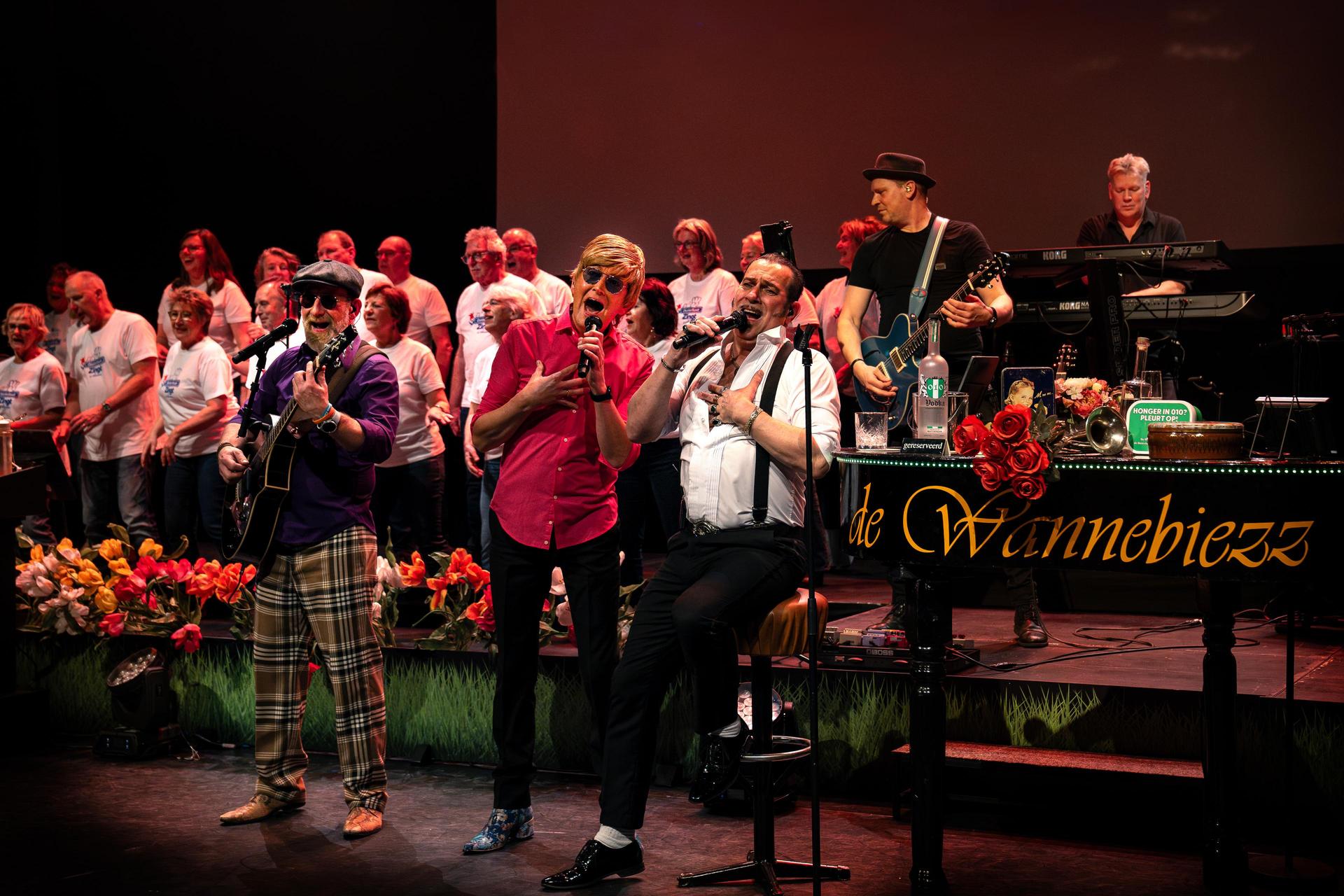 Foto van Meezingfeest Spijkenisse Zingt met de Wannebiezz