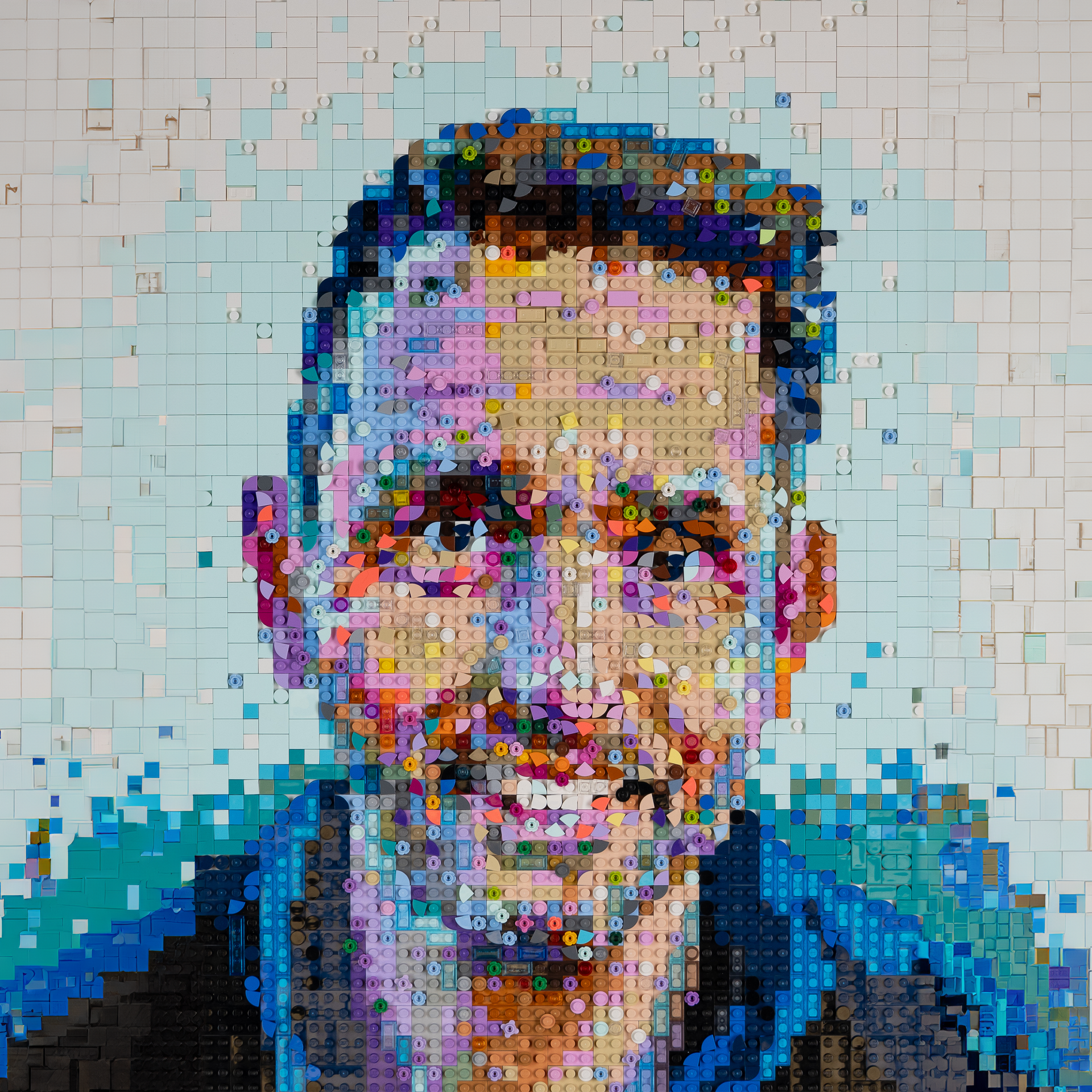 Wouter Monden, Promotiefoto van Wouter Monden - een portretfoto in blokjes