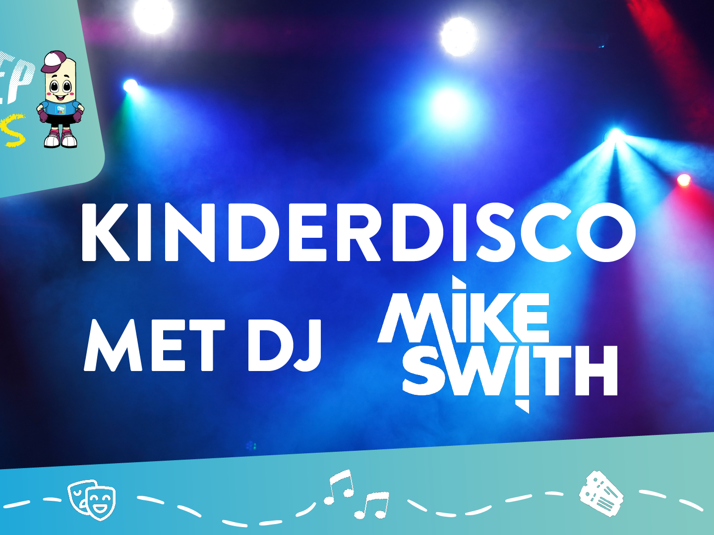 Kinderdisco, Stoep Kids kinderdisco met DJ Mike Swith