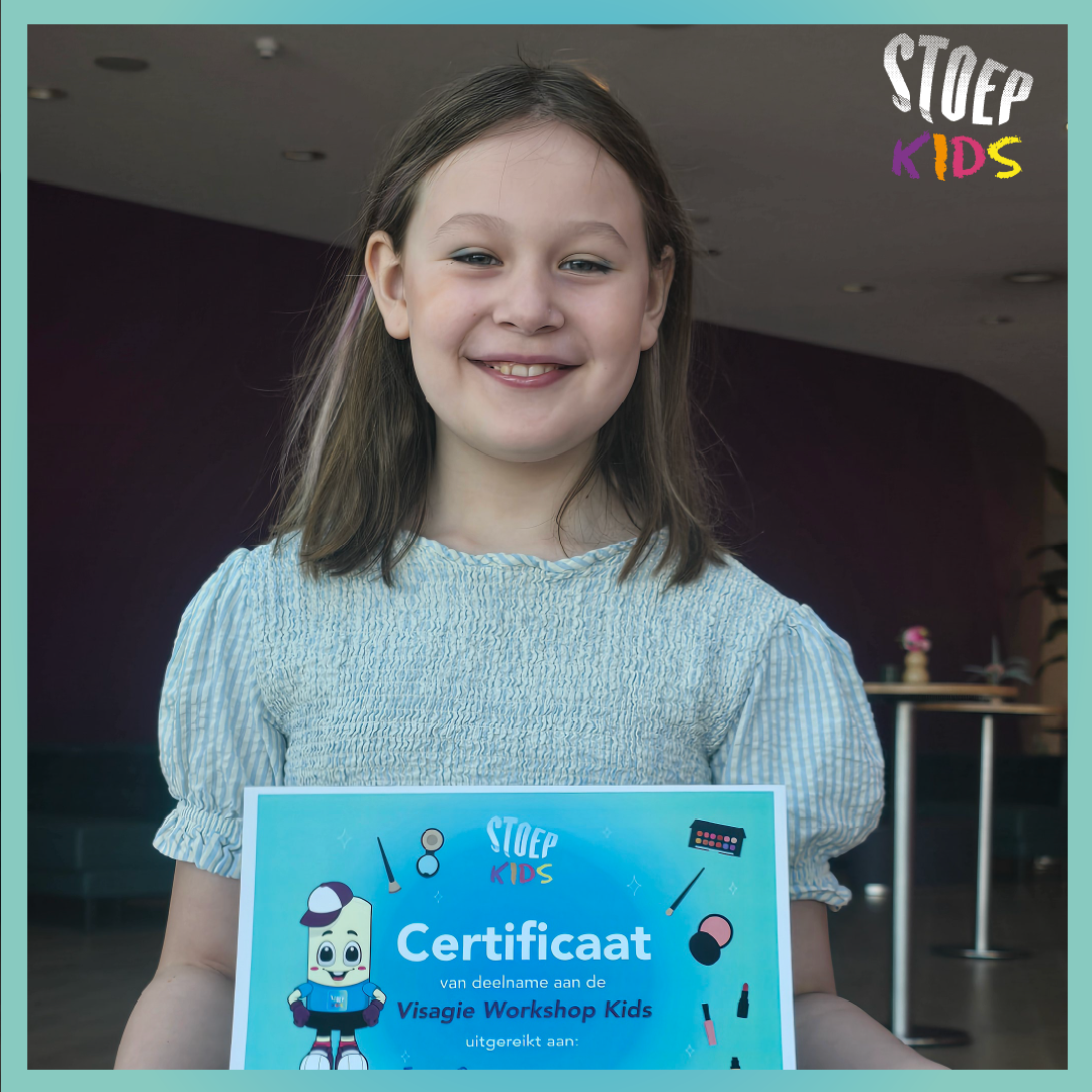Stoep kids tijdens workshop visagie