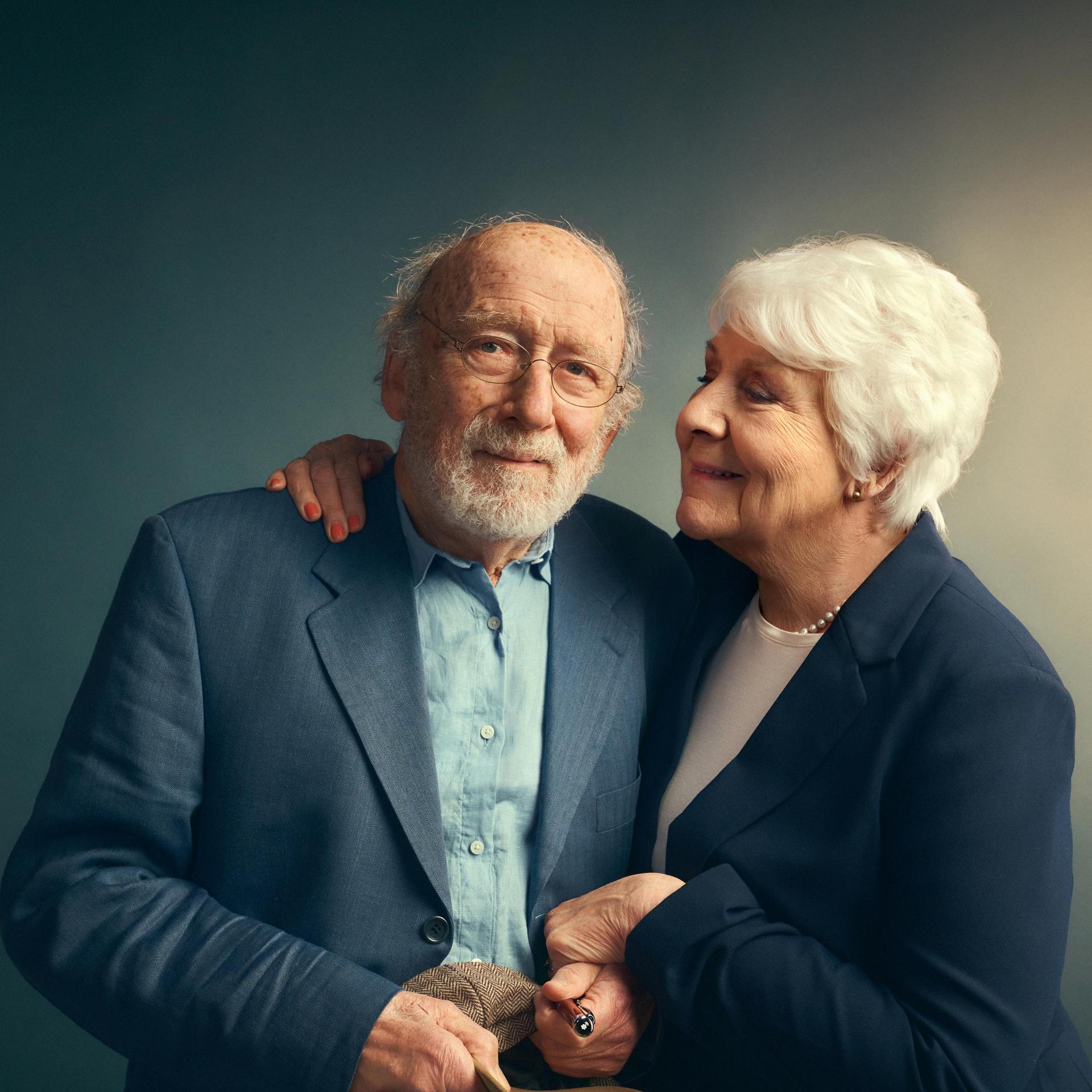 Liefdesbrieven, Promotiefoto bij Liefdesbrieven met Anne Wil Blankers en  Hans Croiset