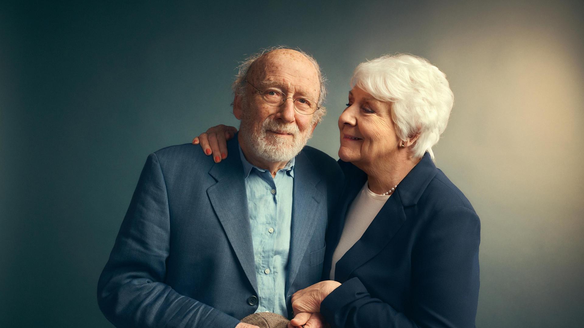 Liefdesbrieven, Promotiefoto bij Liefdesbrieven met Anne Wil Blankers en  Hans Croiset