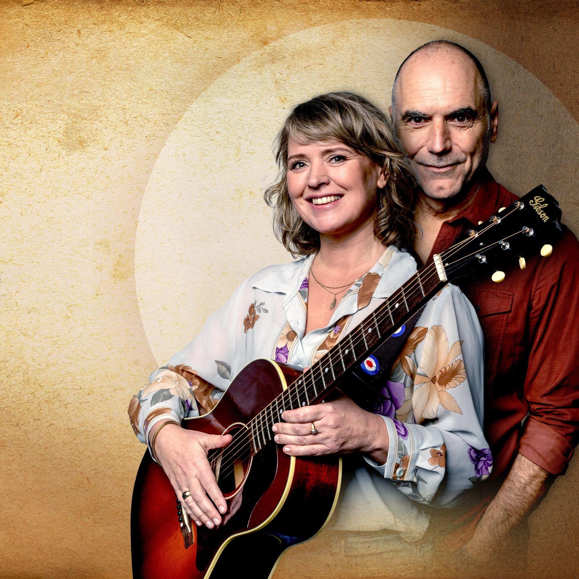 Ricky Koole en Leo Blokhuis, Promotiefoto van Leo Blokhuis en Ricky Koole op gitaar voor The Soul of Country