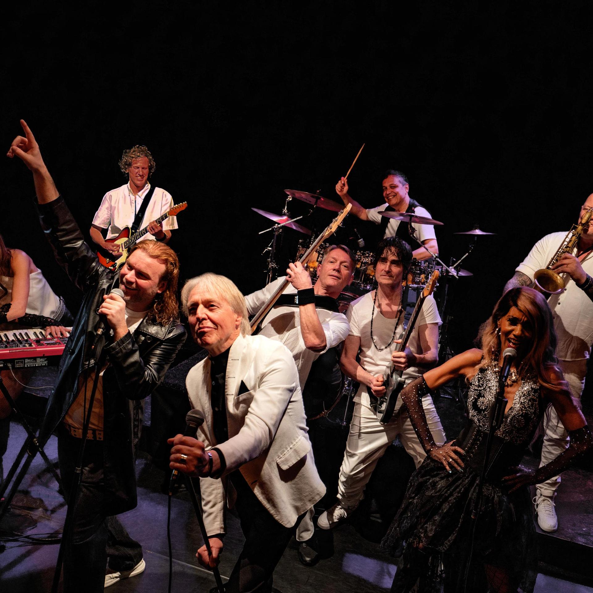 Tribute to the Music of Live Aid, Promotiefoto van Tribute to the music of Live Aid