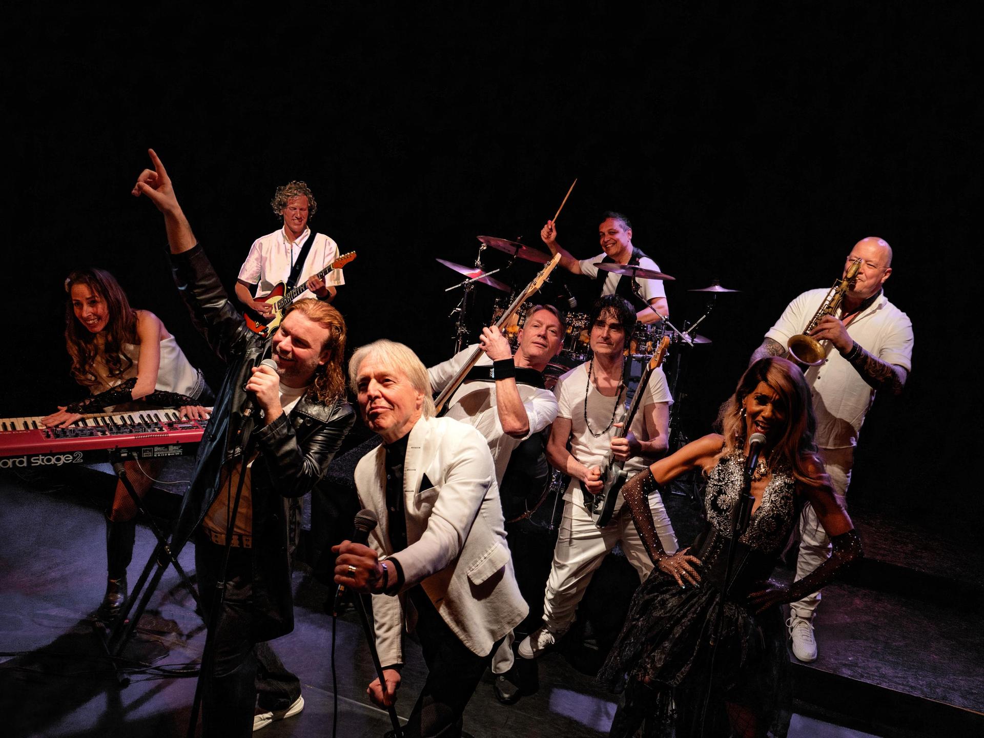 Tribute to the Music of Live Aid, Promotiefoto van Tribute to the music of Live Aid