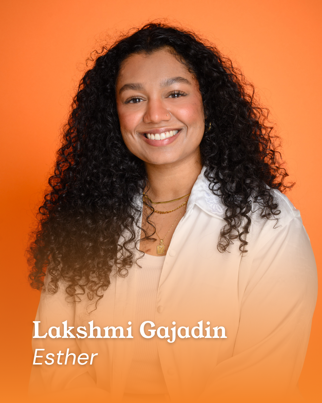 Castfoto Hoe overleef ik: Foto met naam en karakter in Hoe overleef ik: Lakshmi Gajadin als Esther
