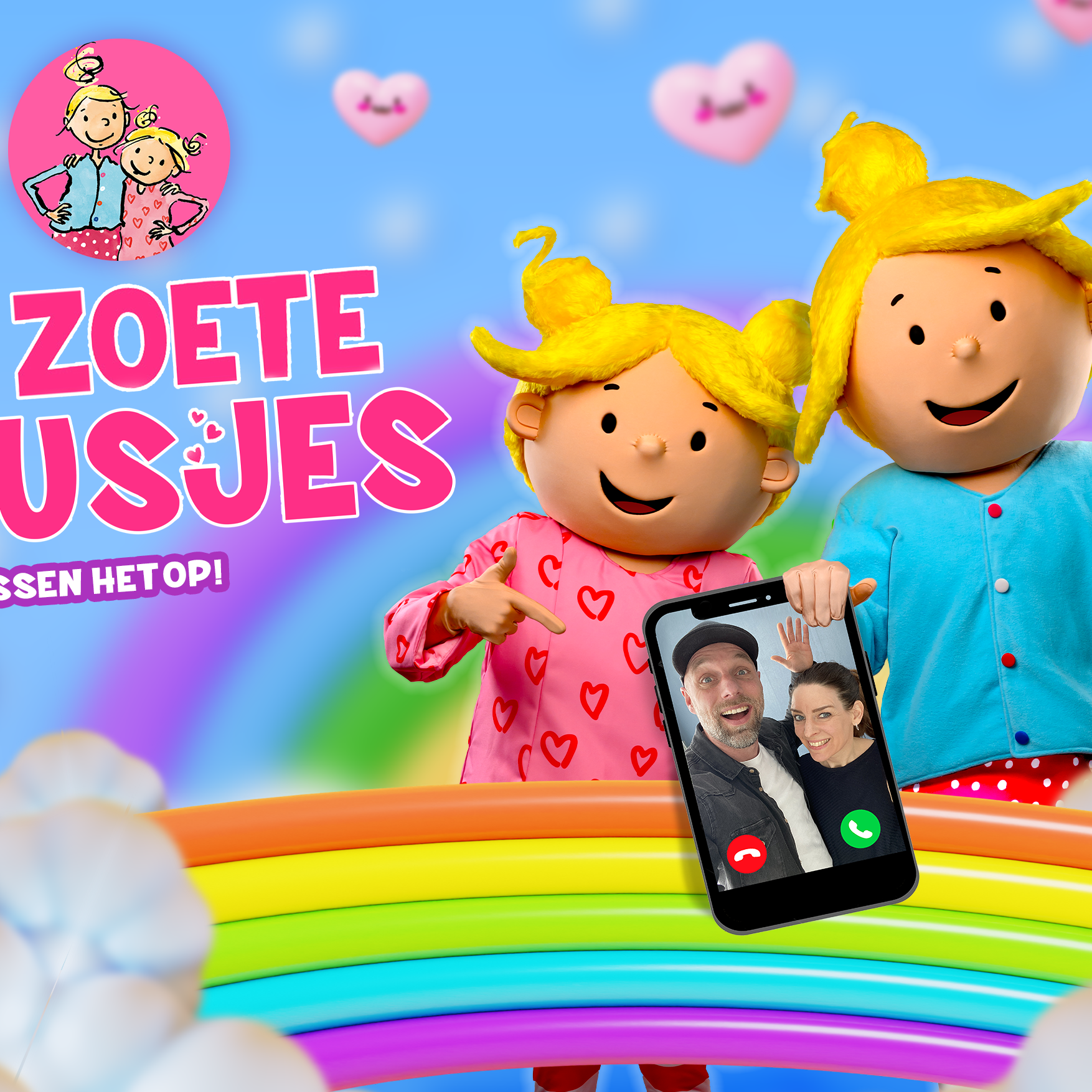 De Zoete Zusjes (3+), Promotiebeeld De Zoete Zusjes lossen het op!