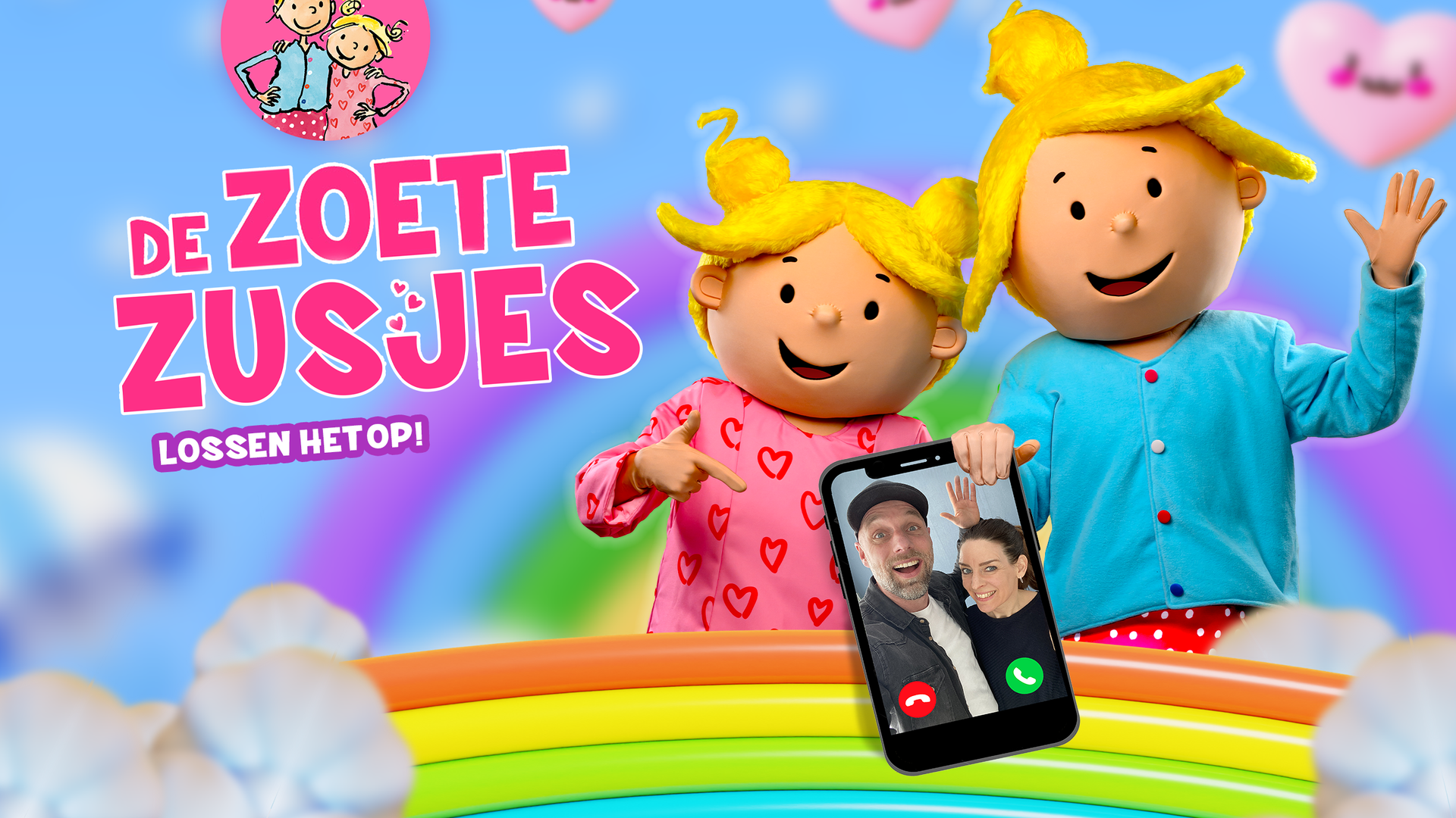De Zoete Zusjes (3+), Promotiebeeld De Zoete Zusjes lossen het op!