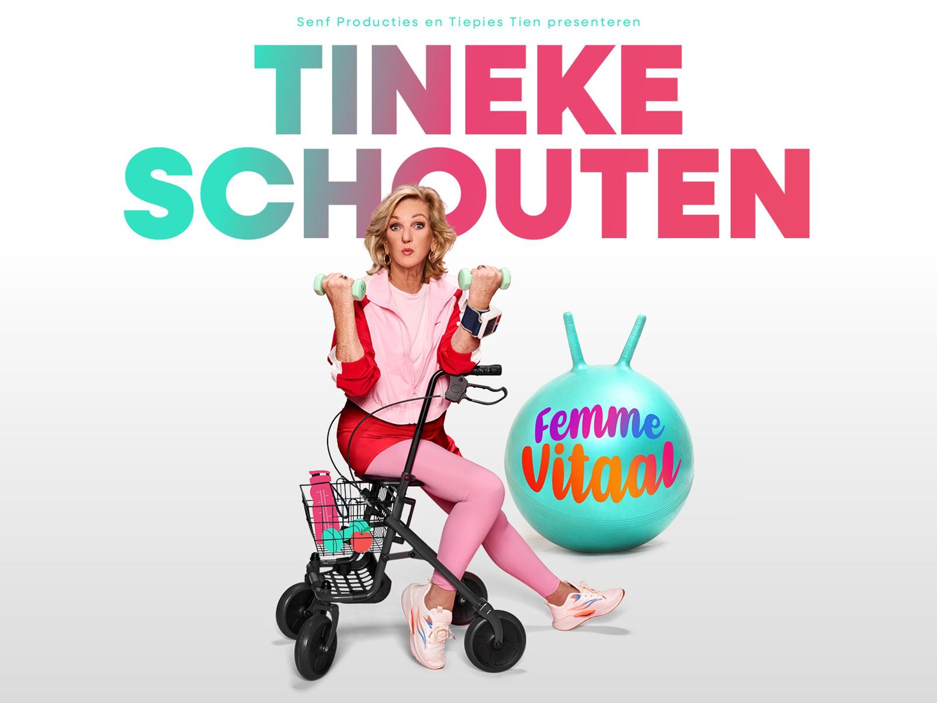 Tineke Schouten, Promotiebeeld Tineke Schouten voor de voorstelling Femme Vitaal