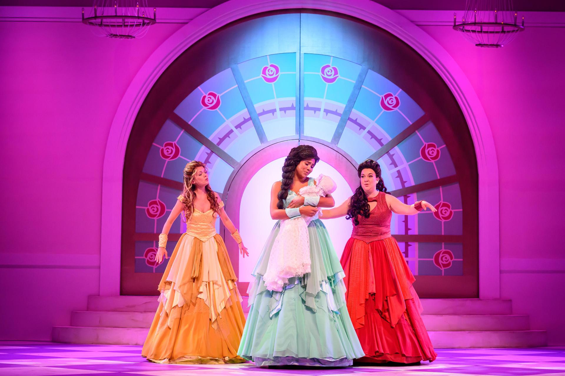 scenebeelden van Doornroosje de musical