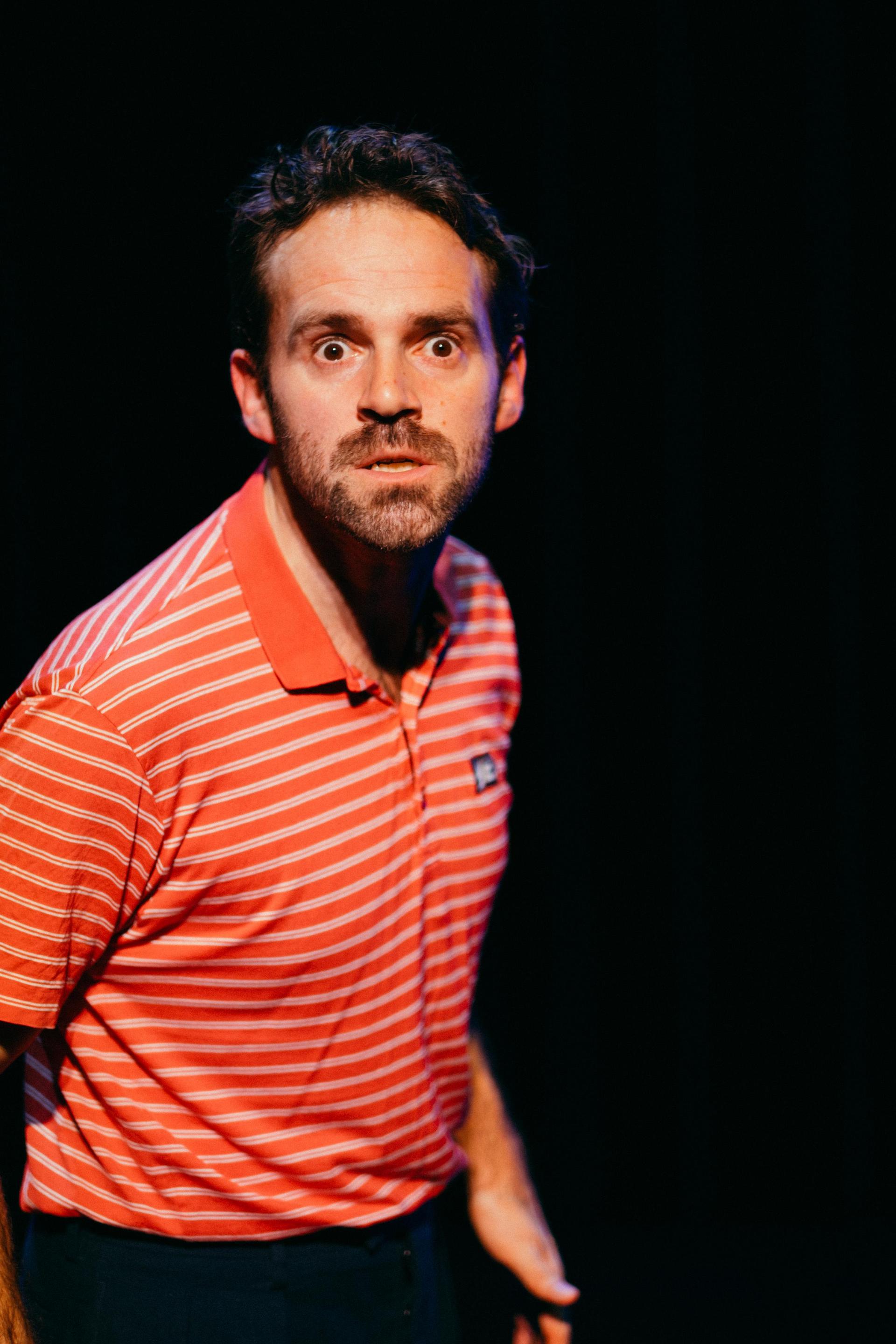 scènefoto van Martijn Crins op het podium