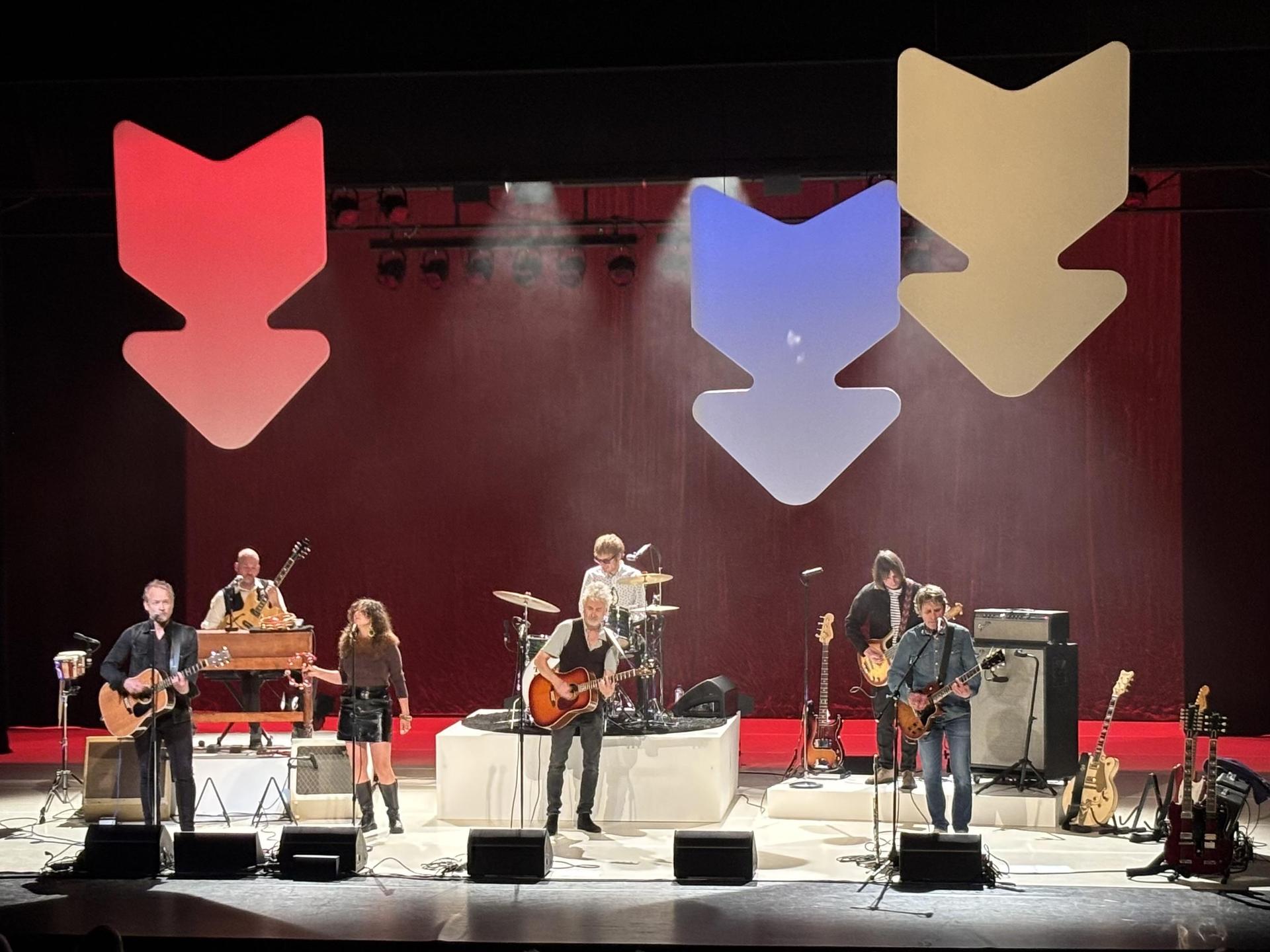 Scènebeelden van de band Timebox