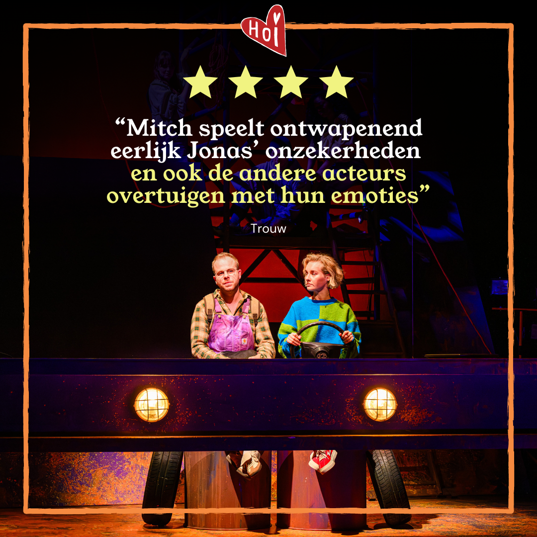 Sterrenbeelden van Hoe Overleef Ik met recensiequote erop