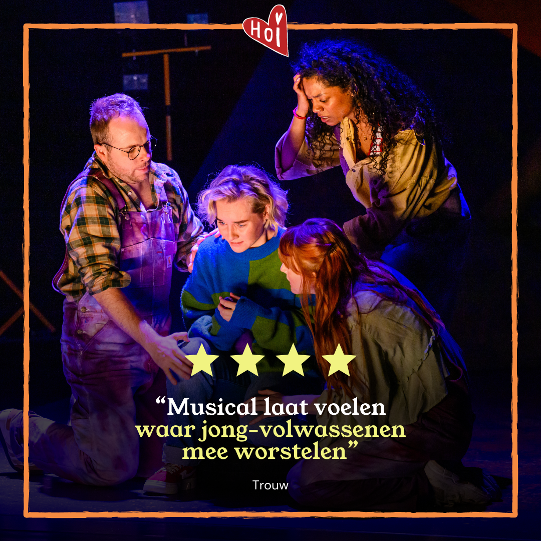 Sterrenbeelden van Hoe Overleef Ik met recensiequote erop