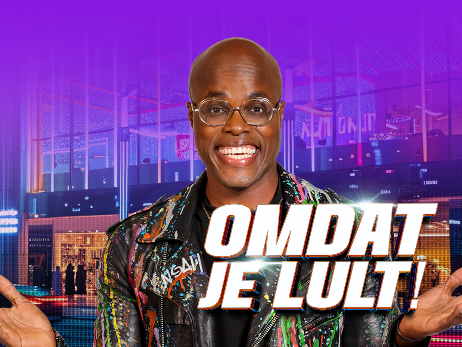 Jandino, Promotiebeeld Jandino met Jandino en 2 typetjes erop