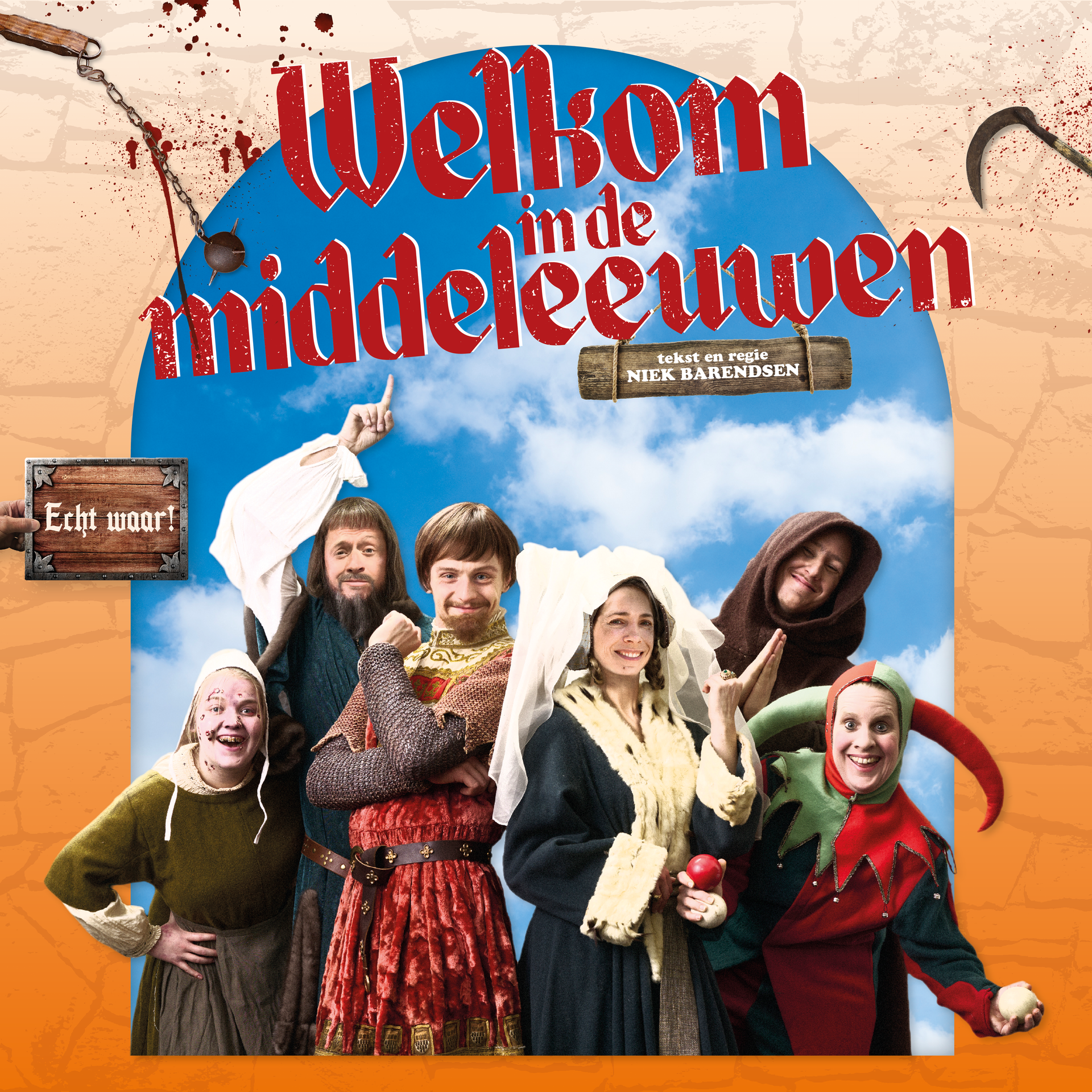 Welkom in de Middeleeuwen van Niek Barendsen, Promotiebeeld Welkom in de Middeleeuwen
