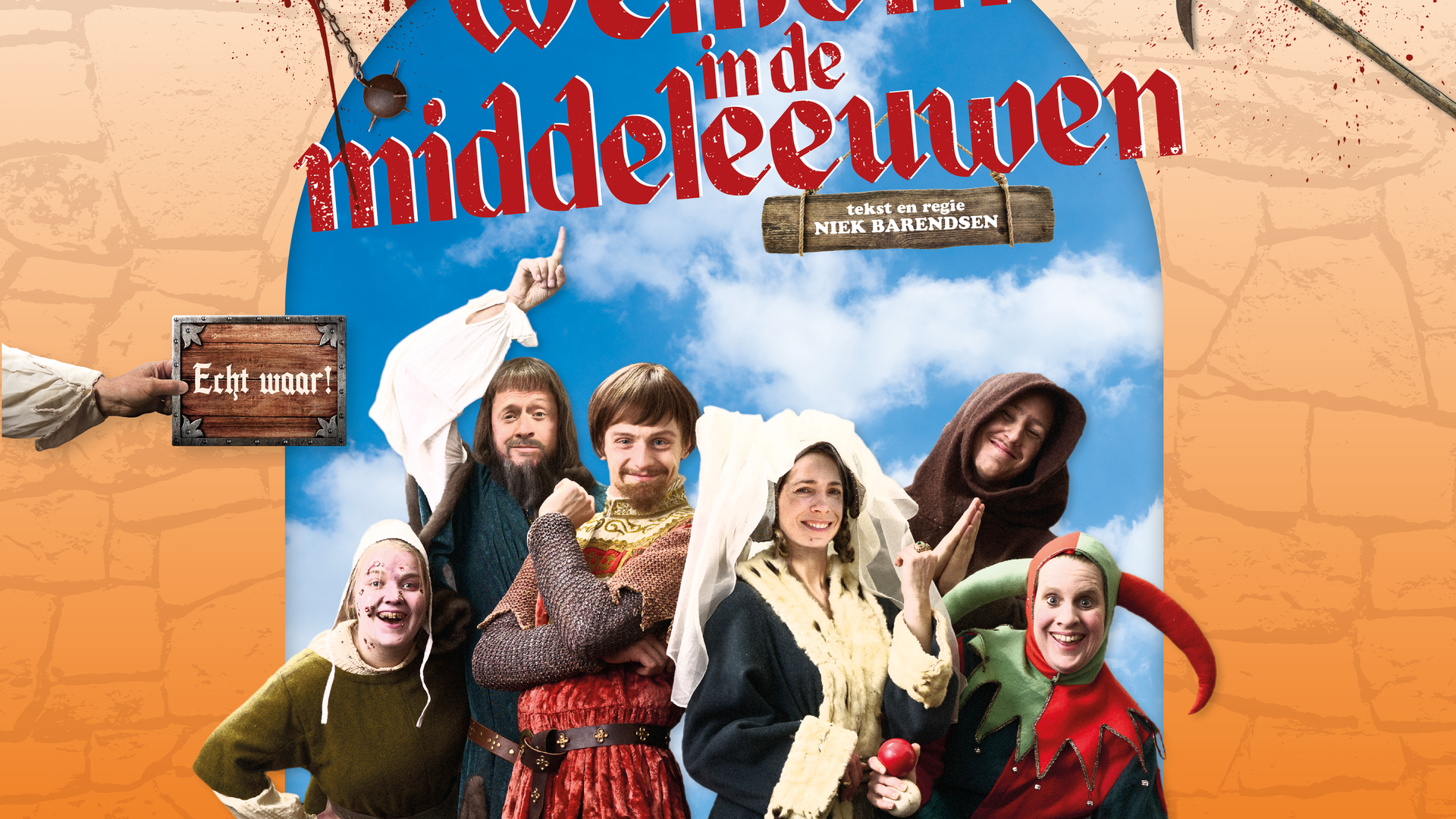 Welkom in de Middeleeuwen van Niek Barendsen, Promotiebeeld Welkom in de Middeleeuwen