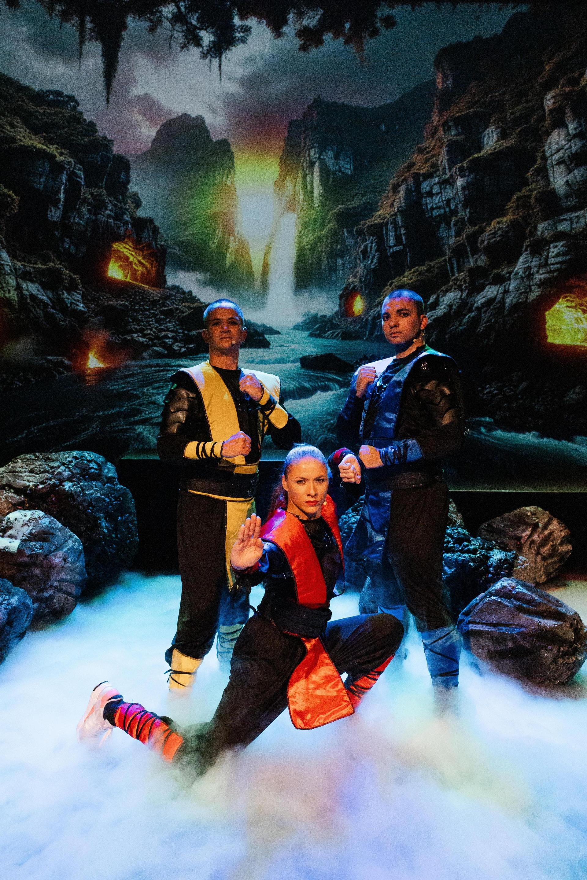 scenebeelden Ninja Warriors