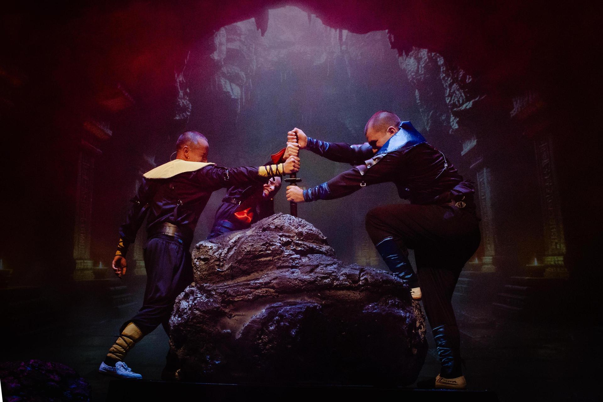 scenebeelden Ninja Warriors