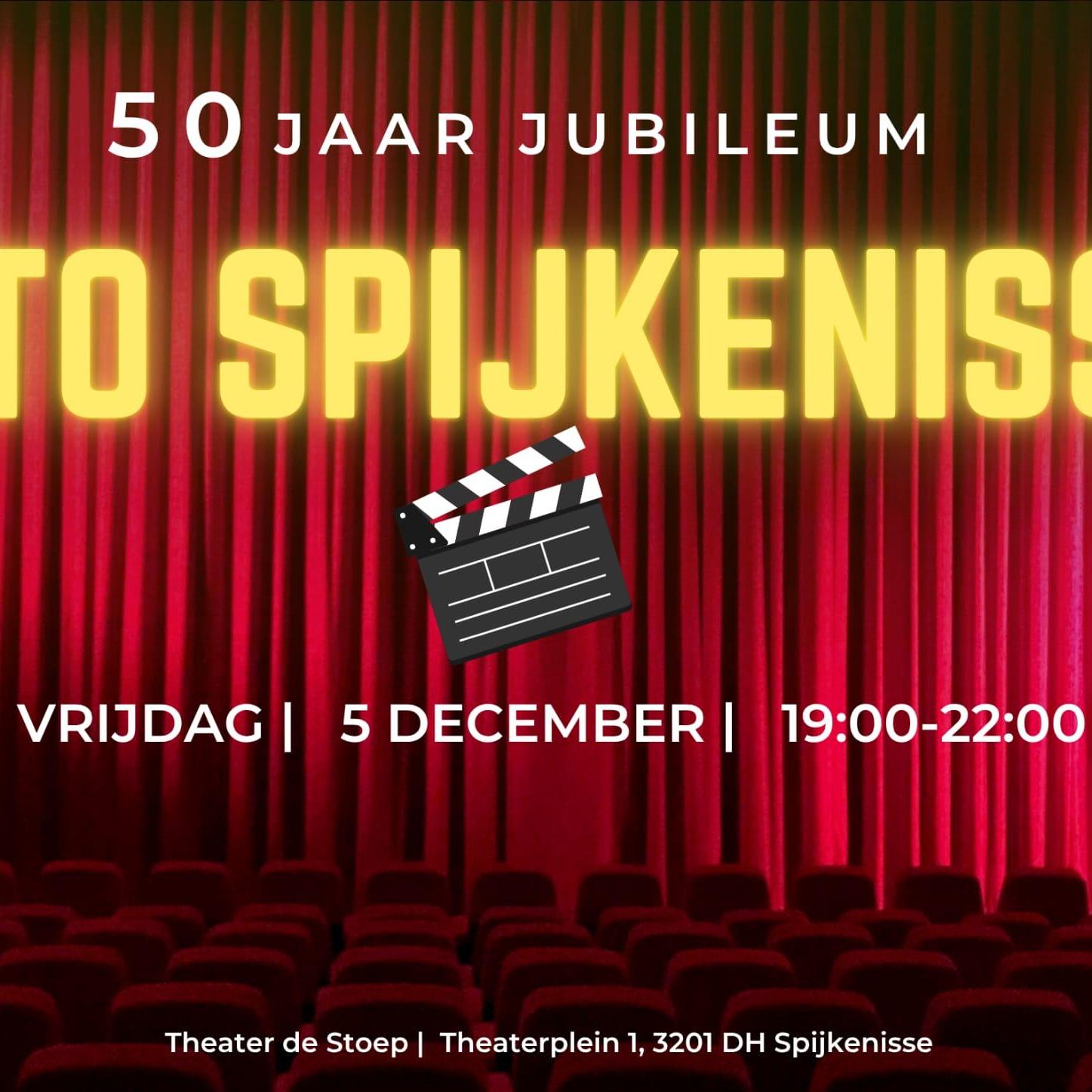 50 jarig jubileum NTO Spijkenisse, Poster Jubileumprogramma 50 jaar NTO