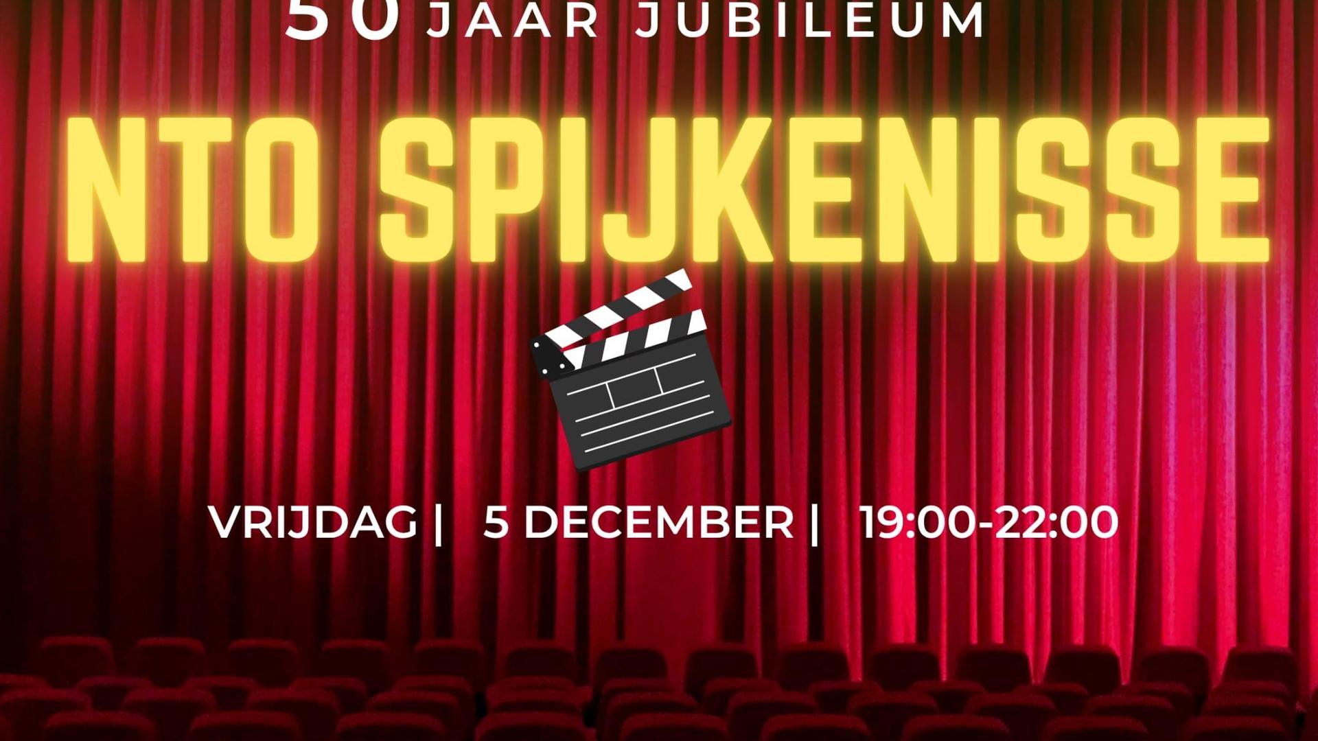 50 jarig jubileum NTO Spijkenisse, Poster Jubileumprogramma 50 jaar NTO