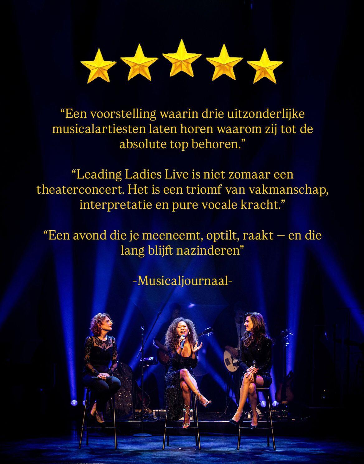 recensiebeelden Leading Ladies Live