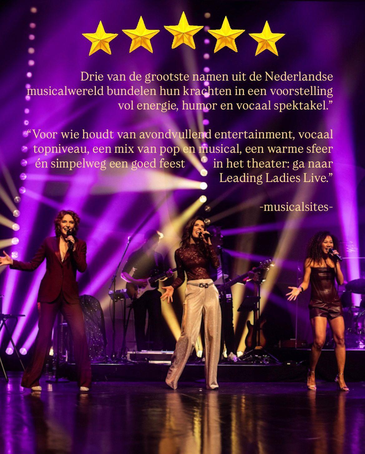 recensiebeelden Leading Ladies Live