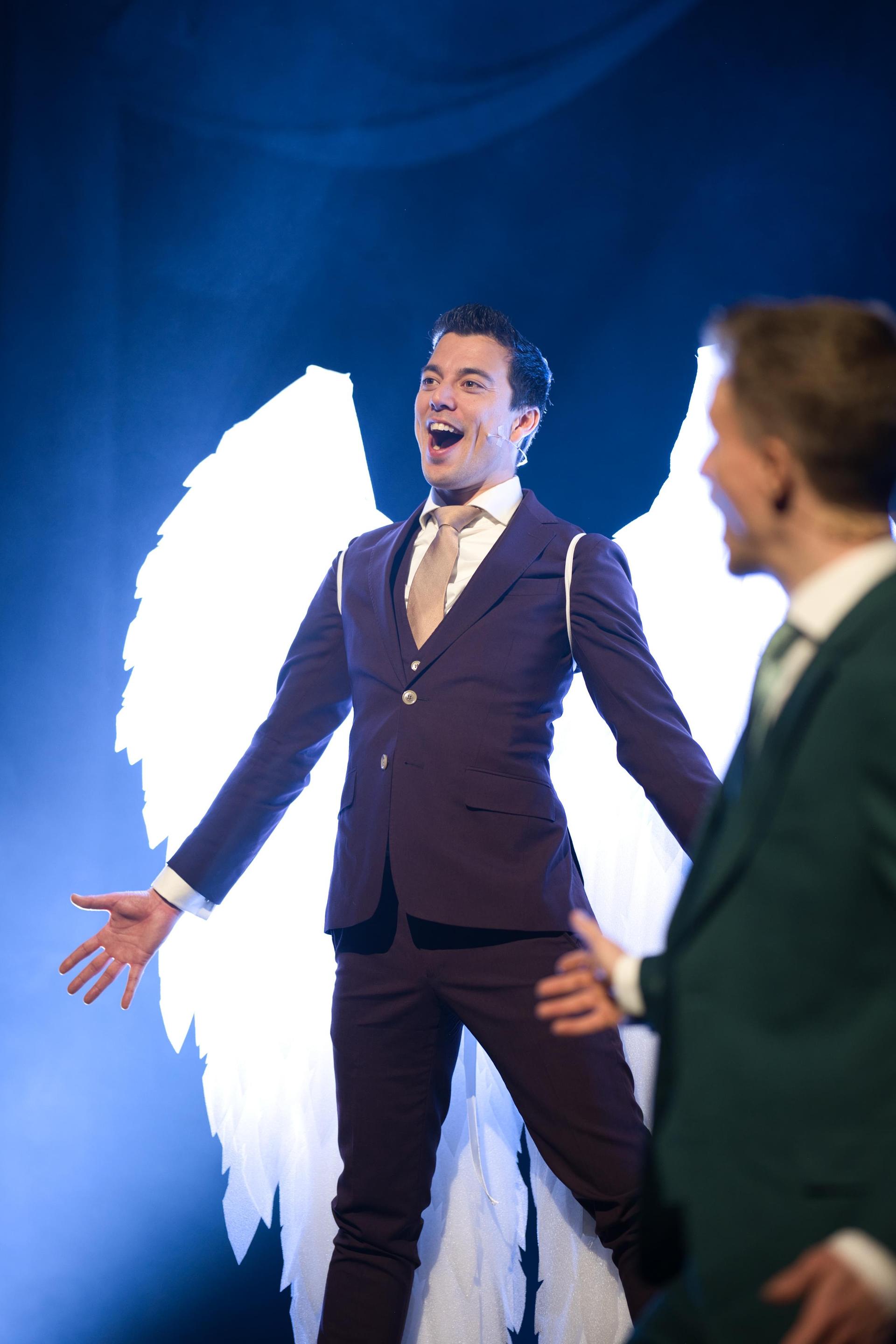 Promotie foto met Andries Tunru en Stefan Hendrikx