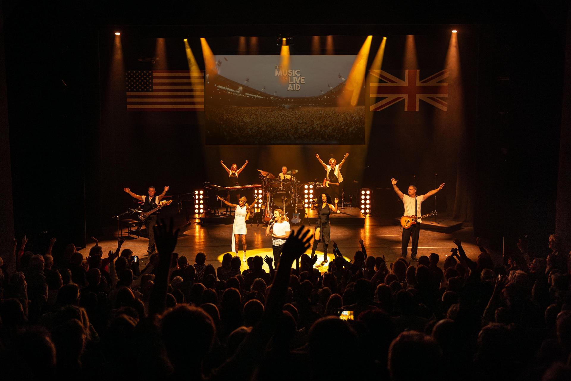 scènefoto Live Aid Tribute