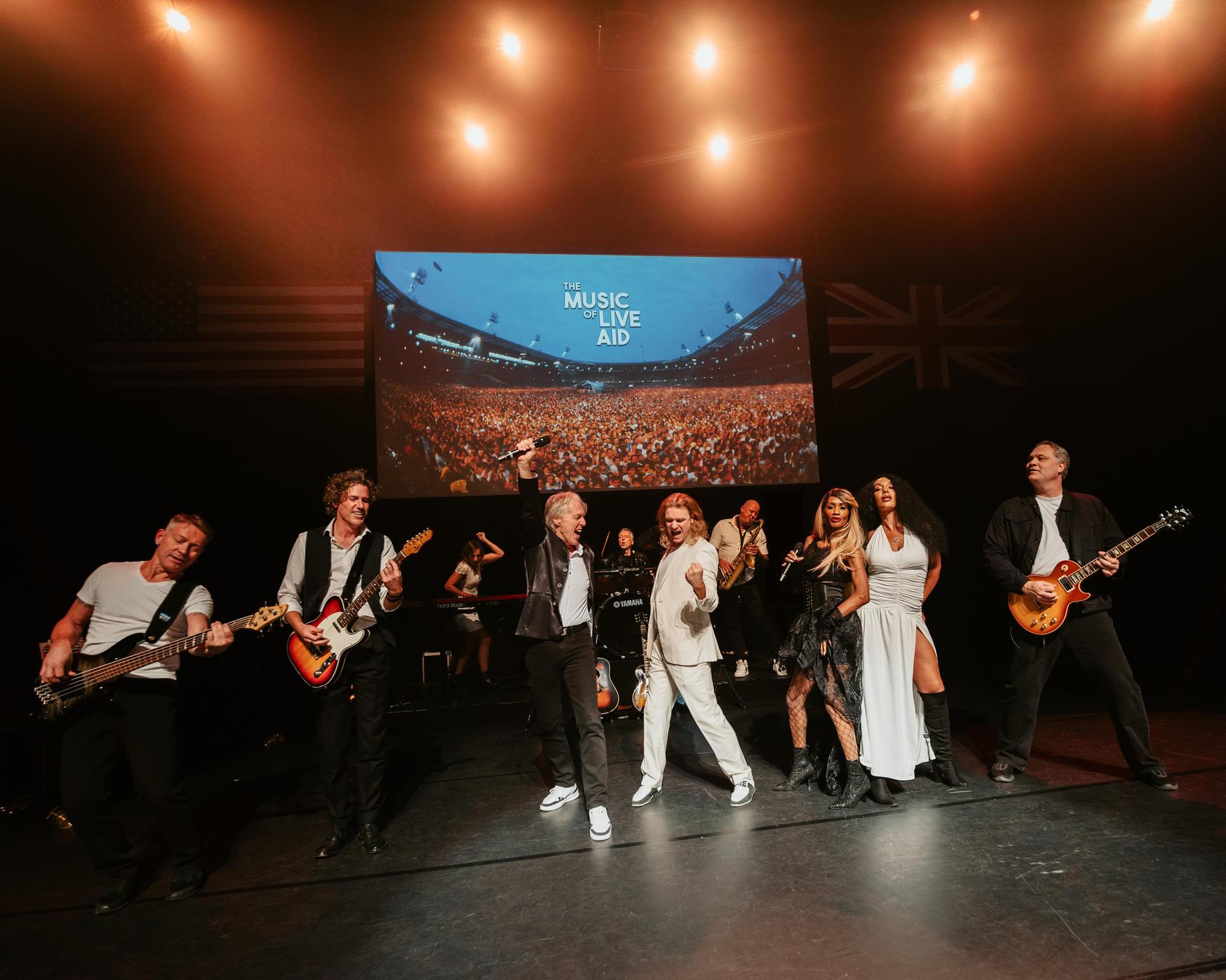 scènefoto Live Aid Tribute