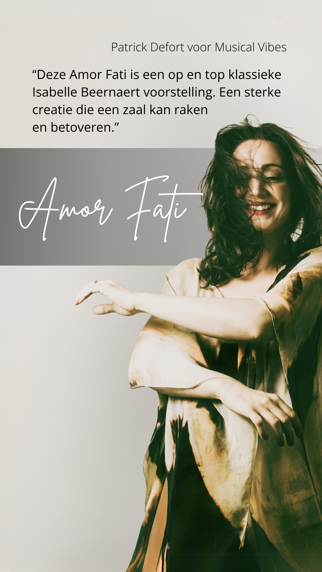 Quotefoto van Isabelle Beernaert - Amor Fati