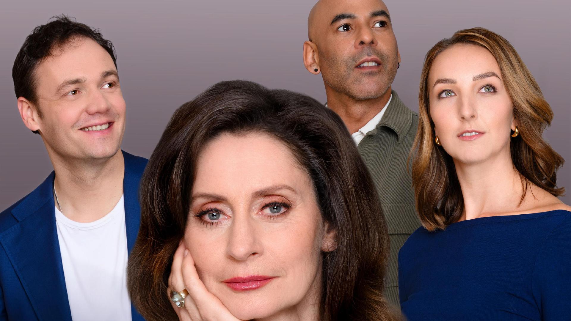 Pia - Up Close & Personal, Pia Douwes, Ivo Chundro, Liesanne van Dongen promotiebeeld