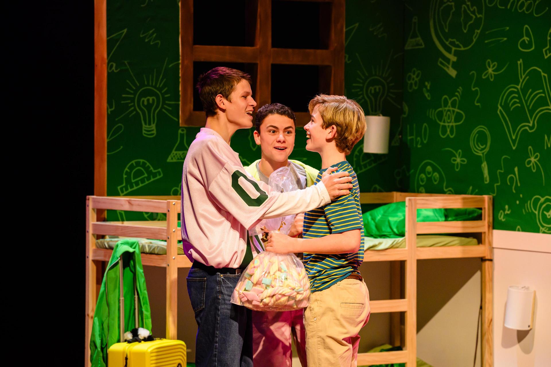 scènefoto's De Eindmusical in het theater