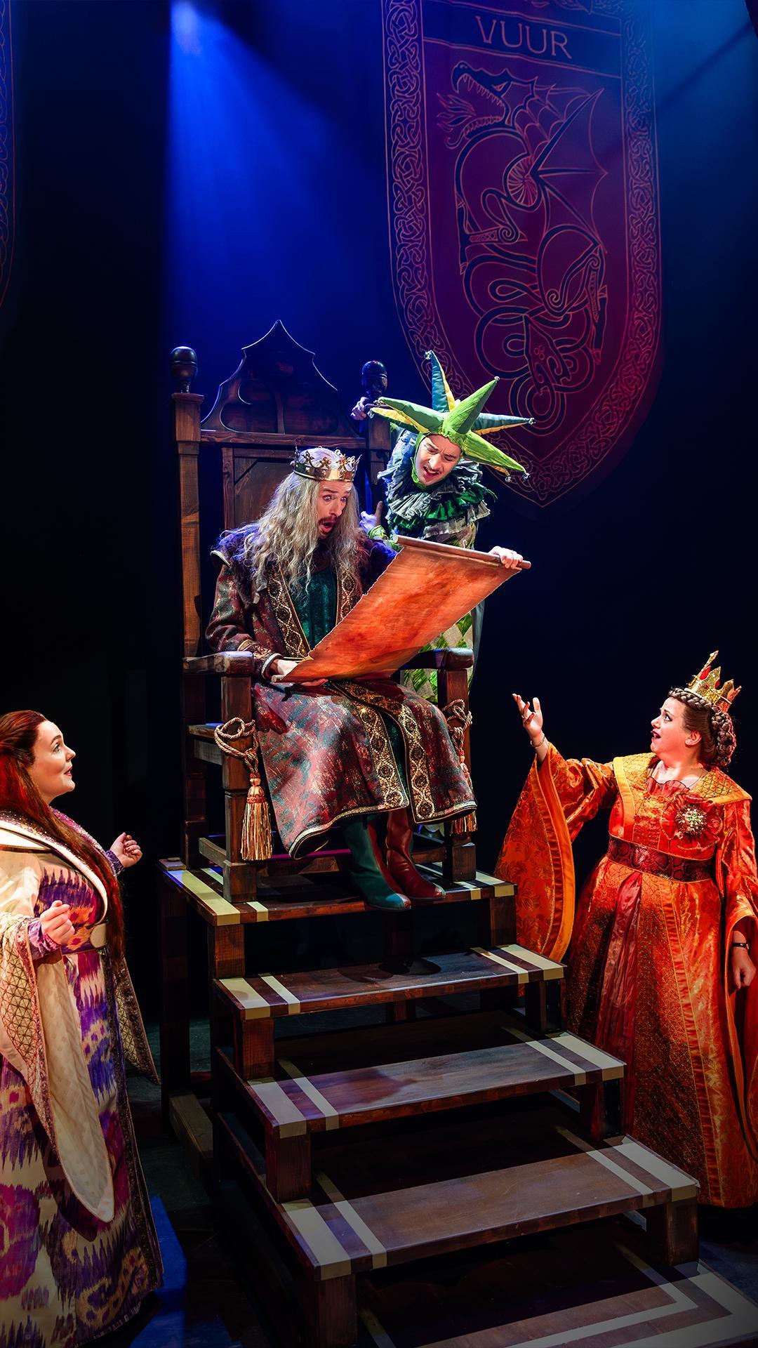 scènebeelden Joris en de Draak