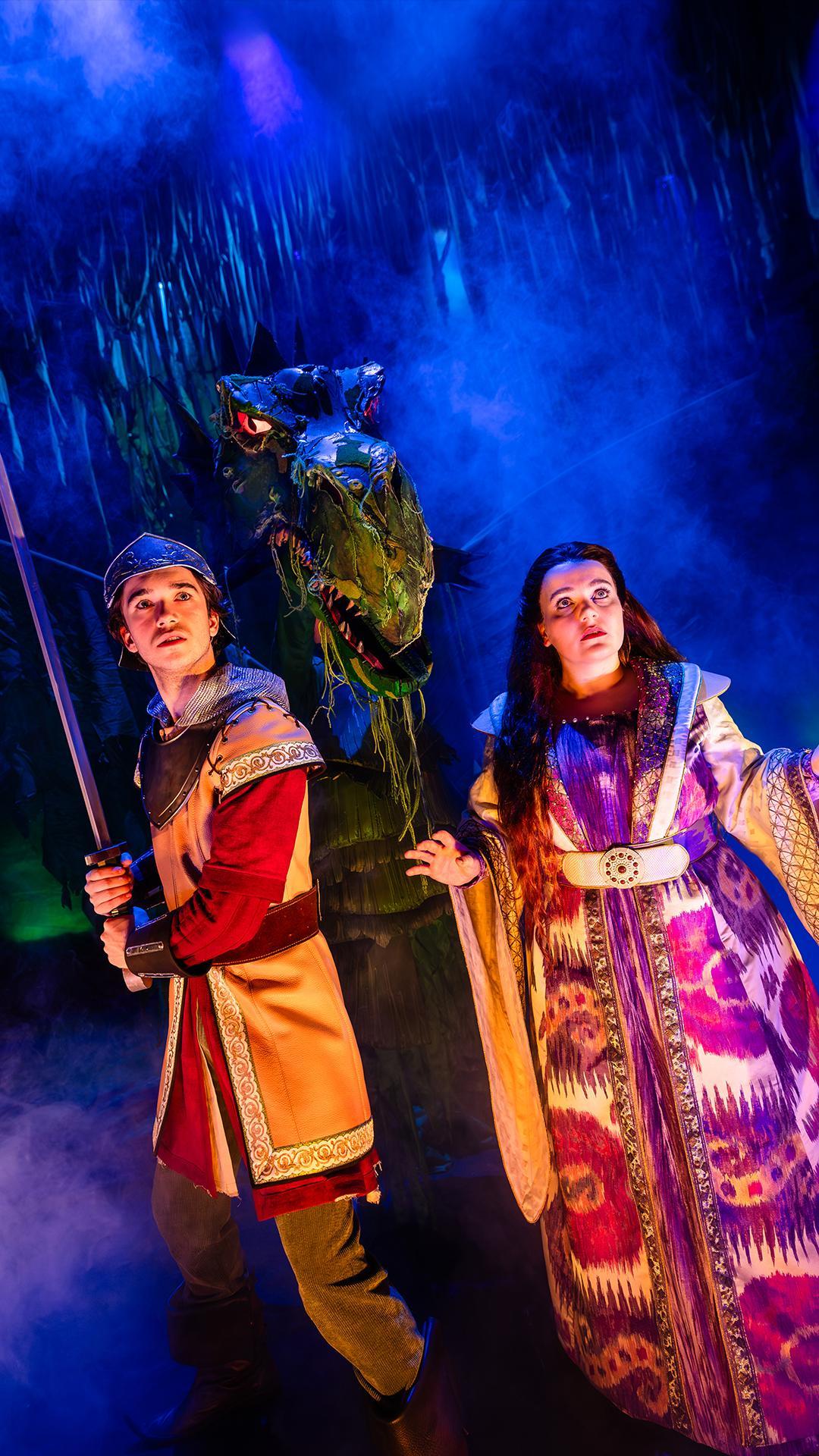 scènebeelden Joris en de Draak