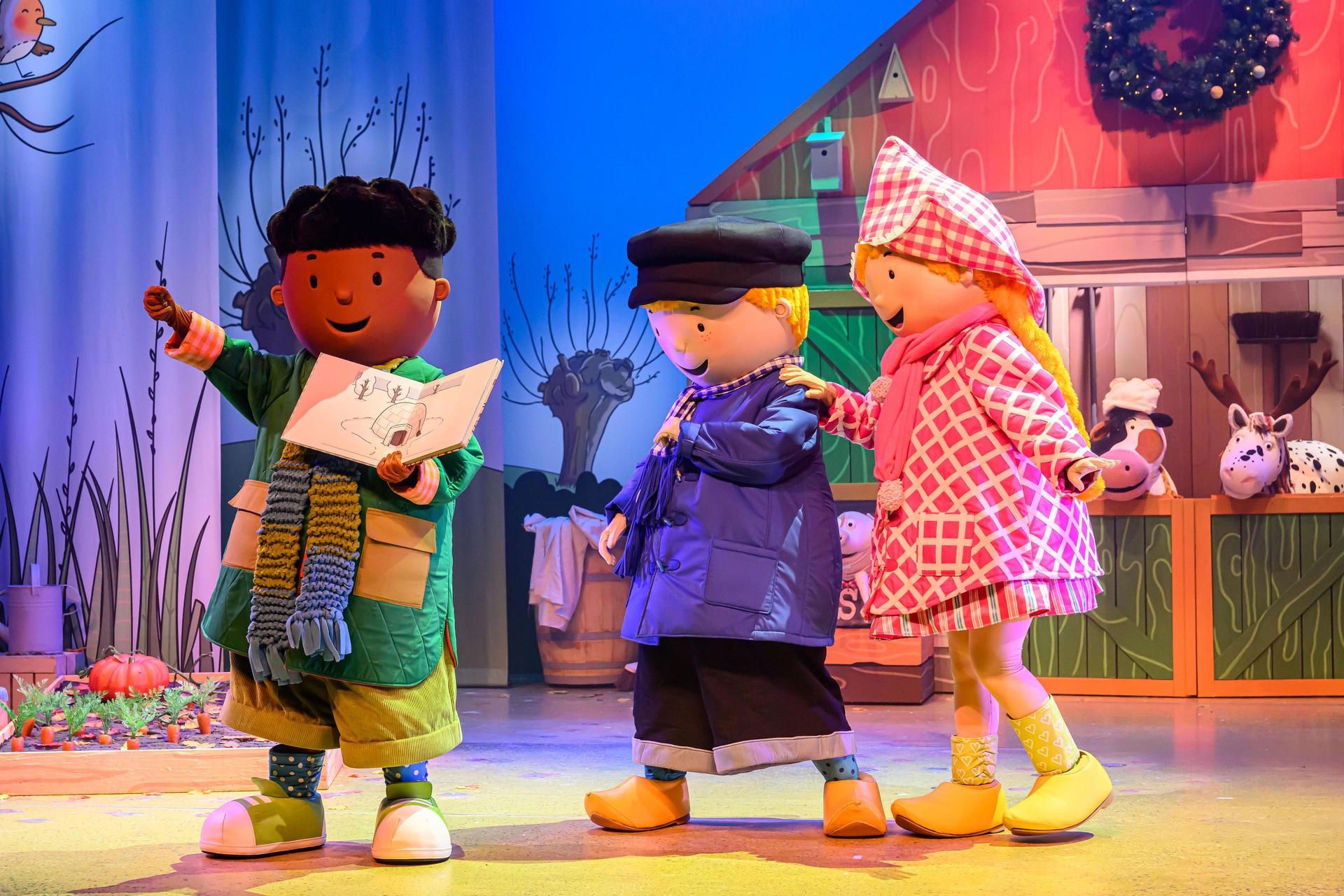 scènefoto Fien en Teun Wonderlijke Winterfeest