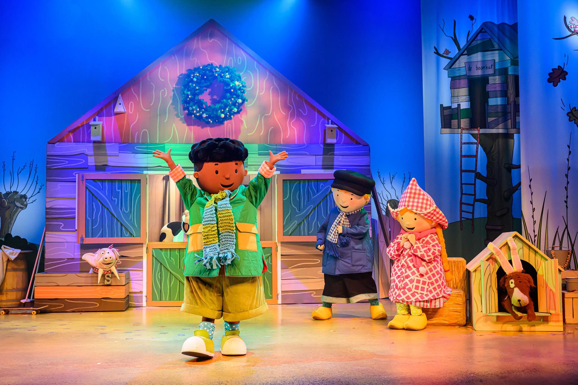 scènefoto Fien en Teun Wonderlijke Winterfeest