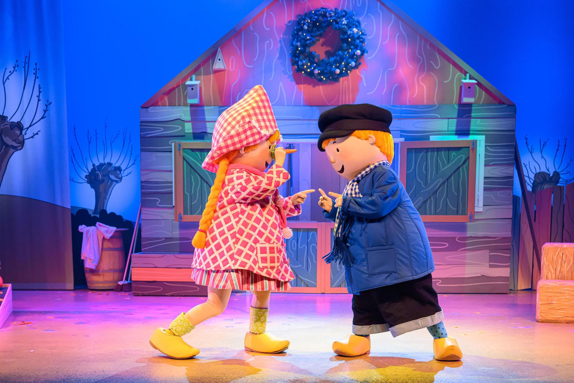 scènefoto Fien en Teun Wonderlijke Winterfeest