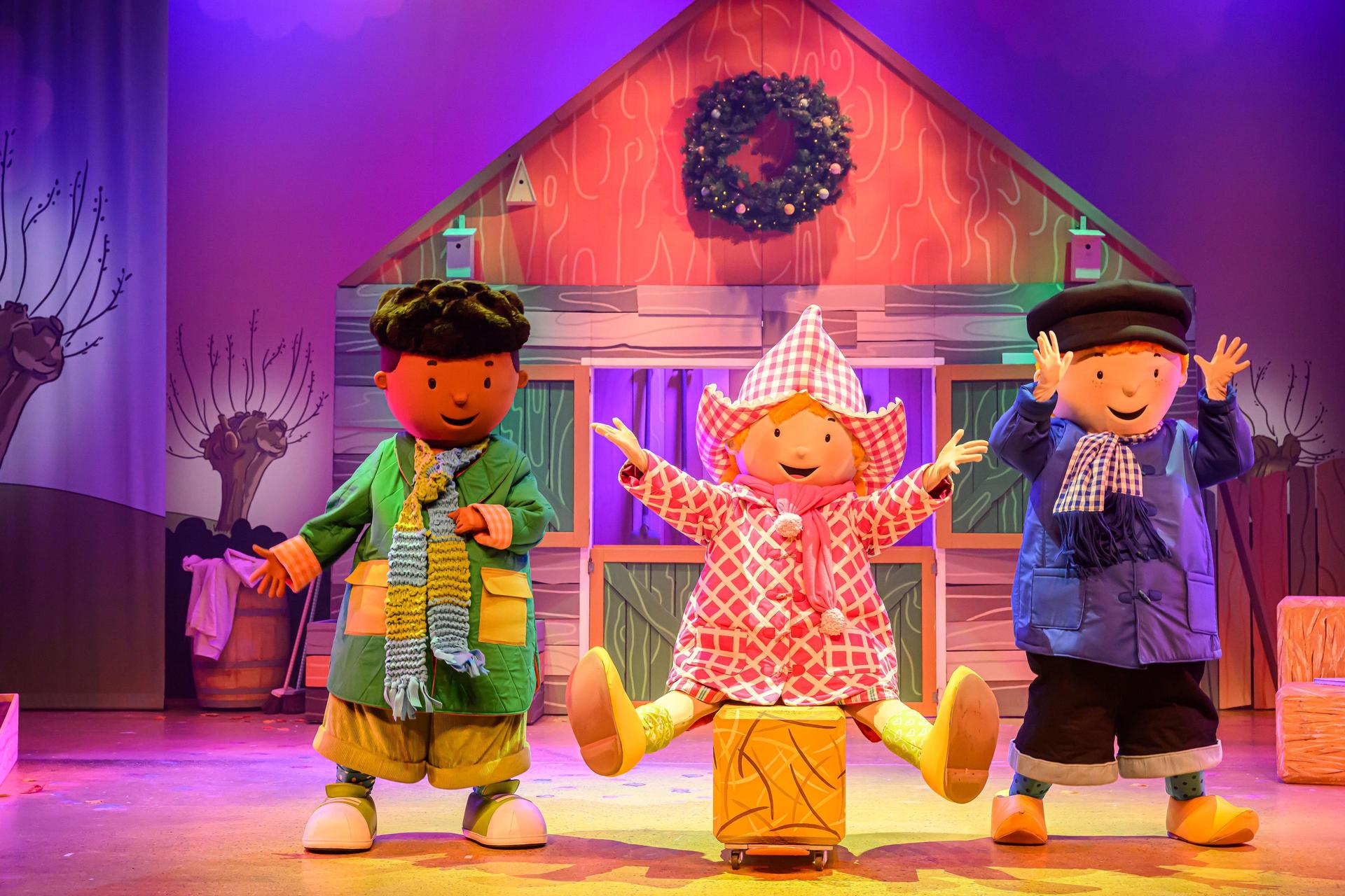 scènefoto Fien en Teun Wonderlijke Winterfeest