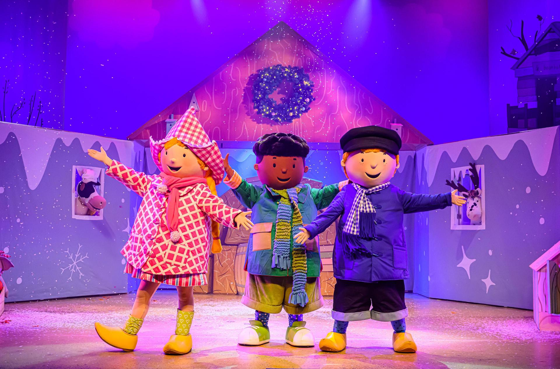 scènefoto Fien en Teun Wonderlijke Winterfeest