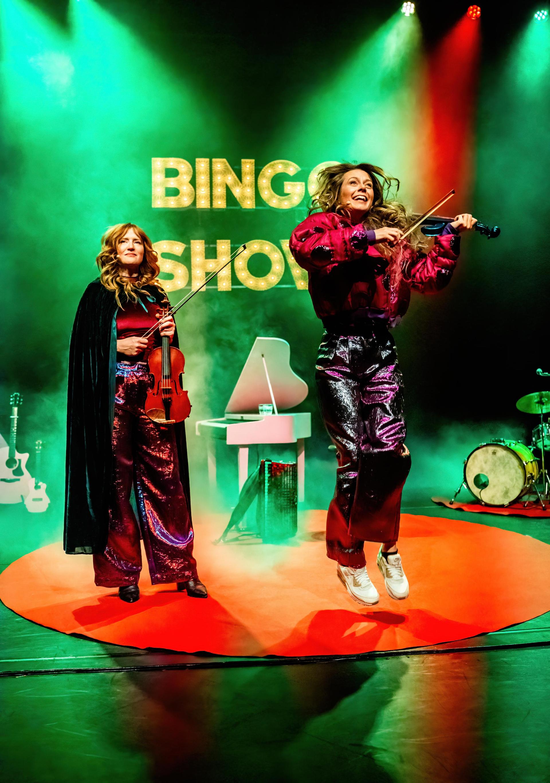 scènefoto Maartje en Kinde De Bingo Show