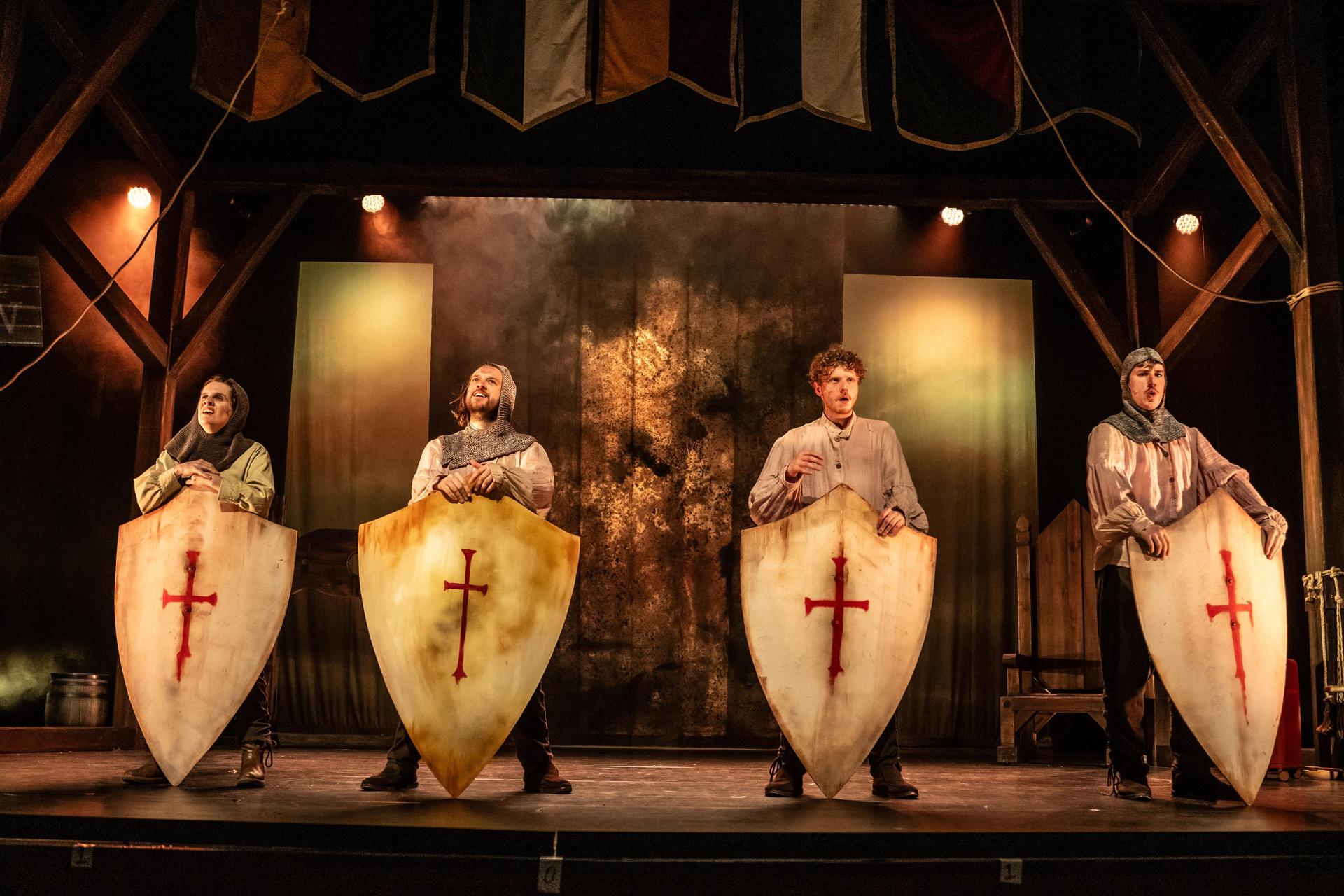 Scènefoto's Welkom in de Middeleeuwen