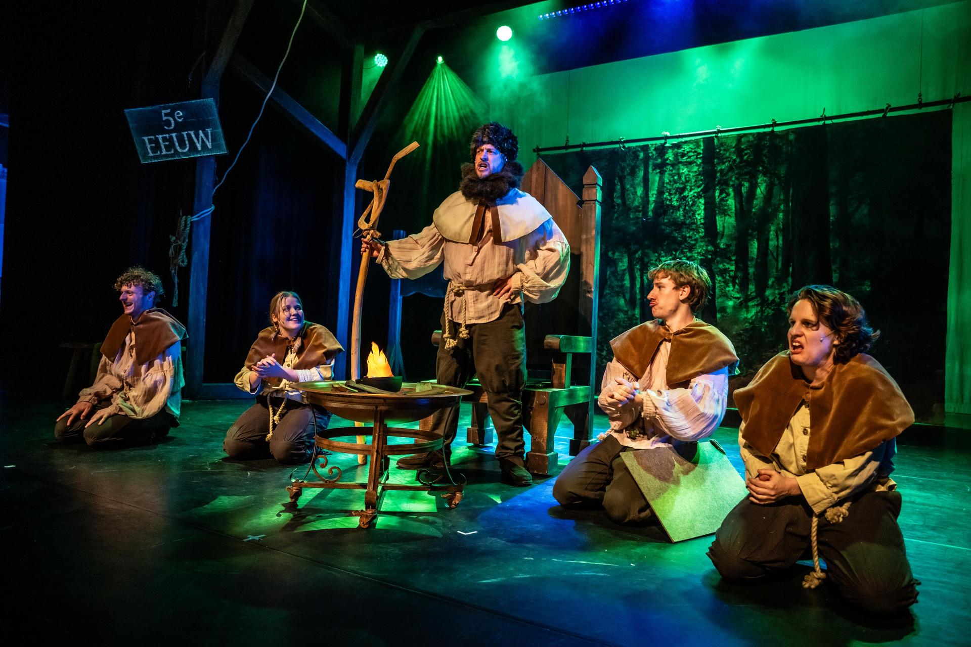 Scènefoto's Welkom in de Middeleeuwen