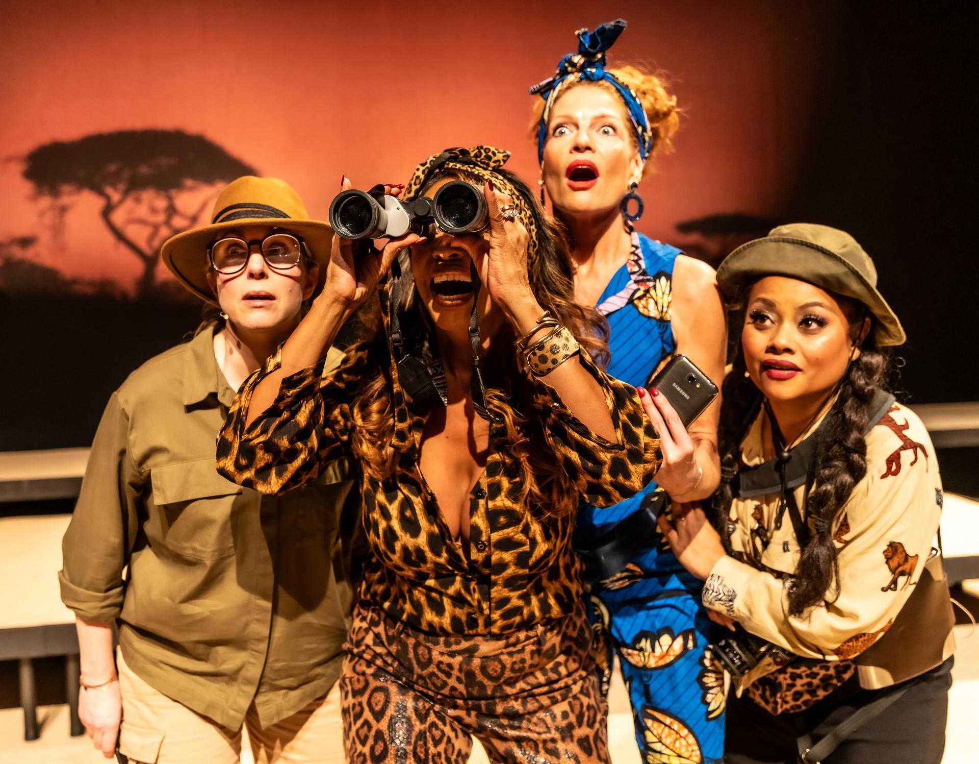 scènefoto Opvliegers op safari