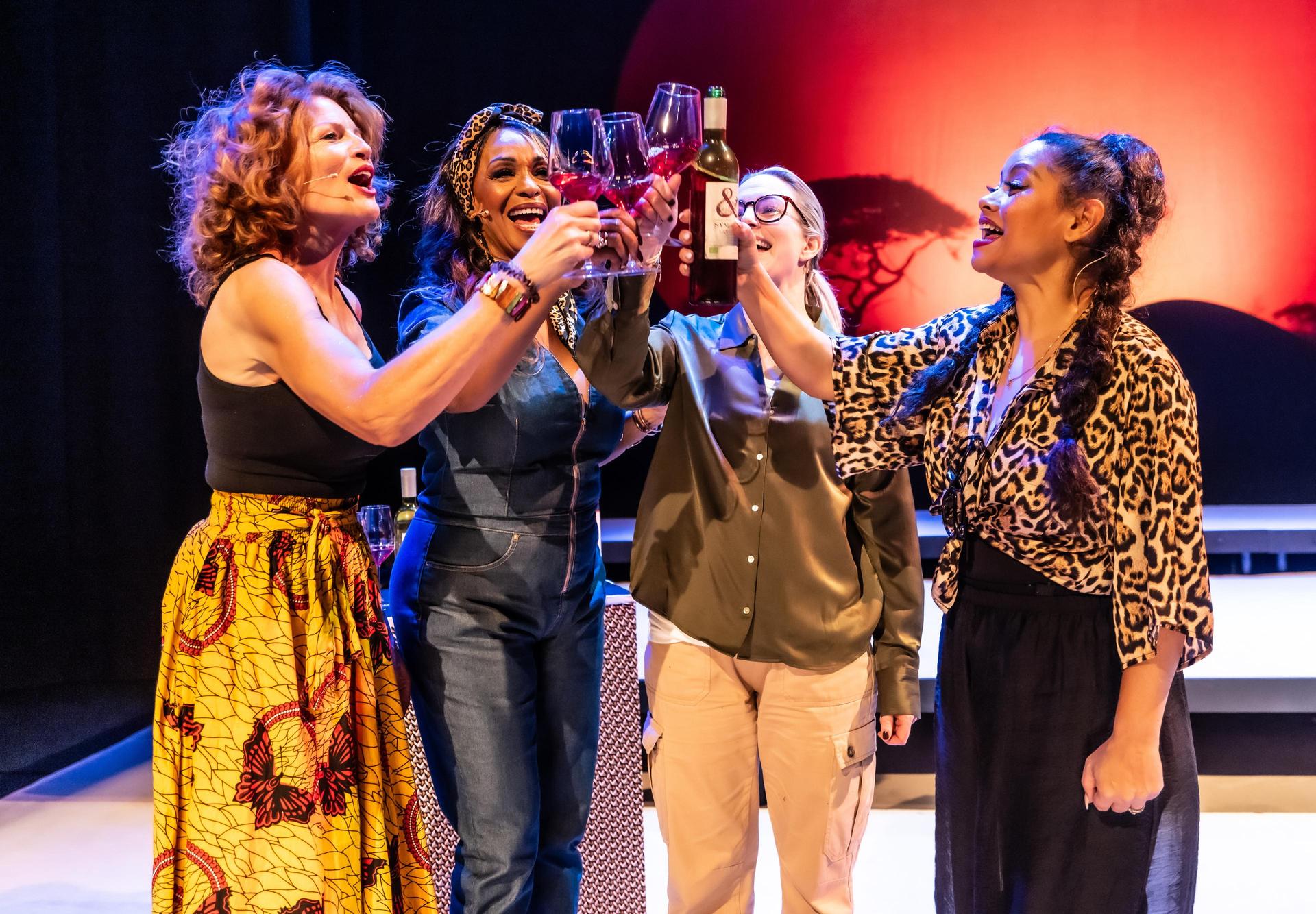 scènefoto Opvliegers op safari