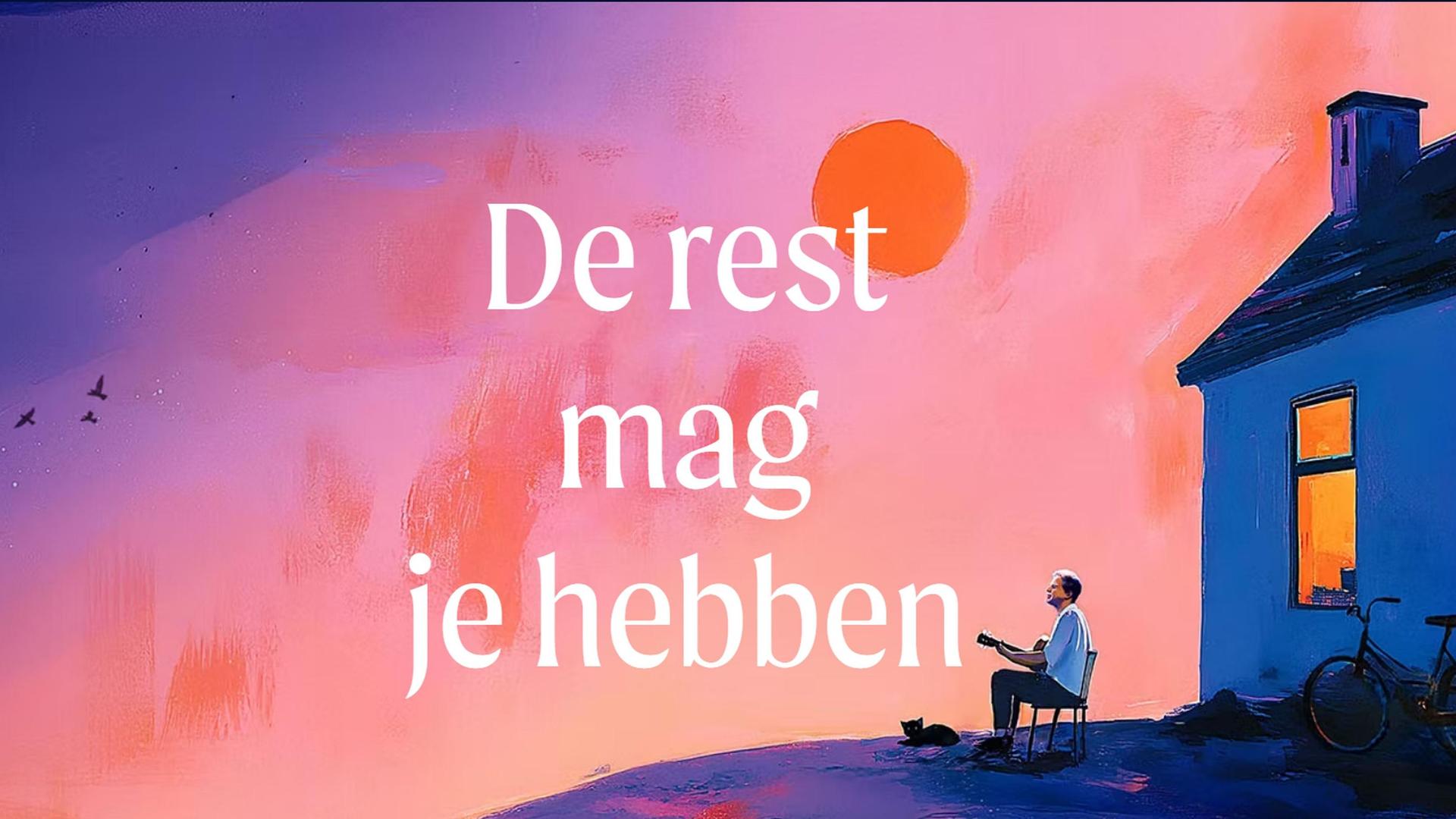Matthijn Buwalda, promotiebeeld Matthijn Buwalda - De rest mag je hebben