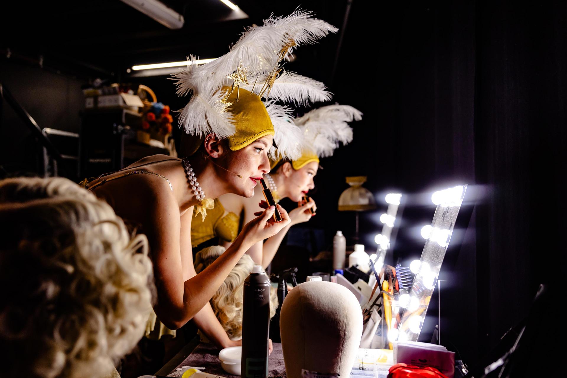 backstage foto's Foxtrot try-out