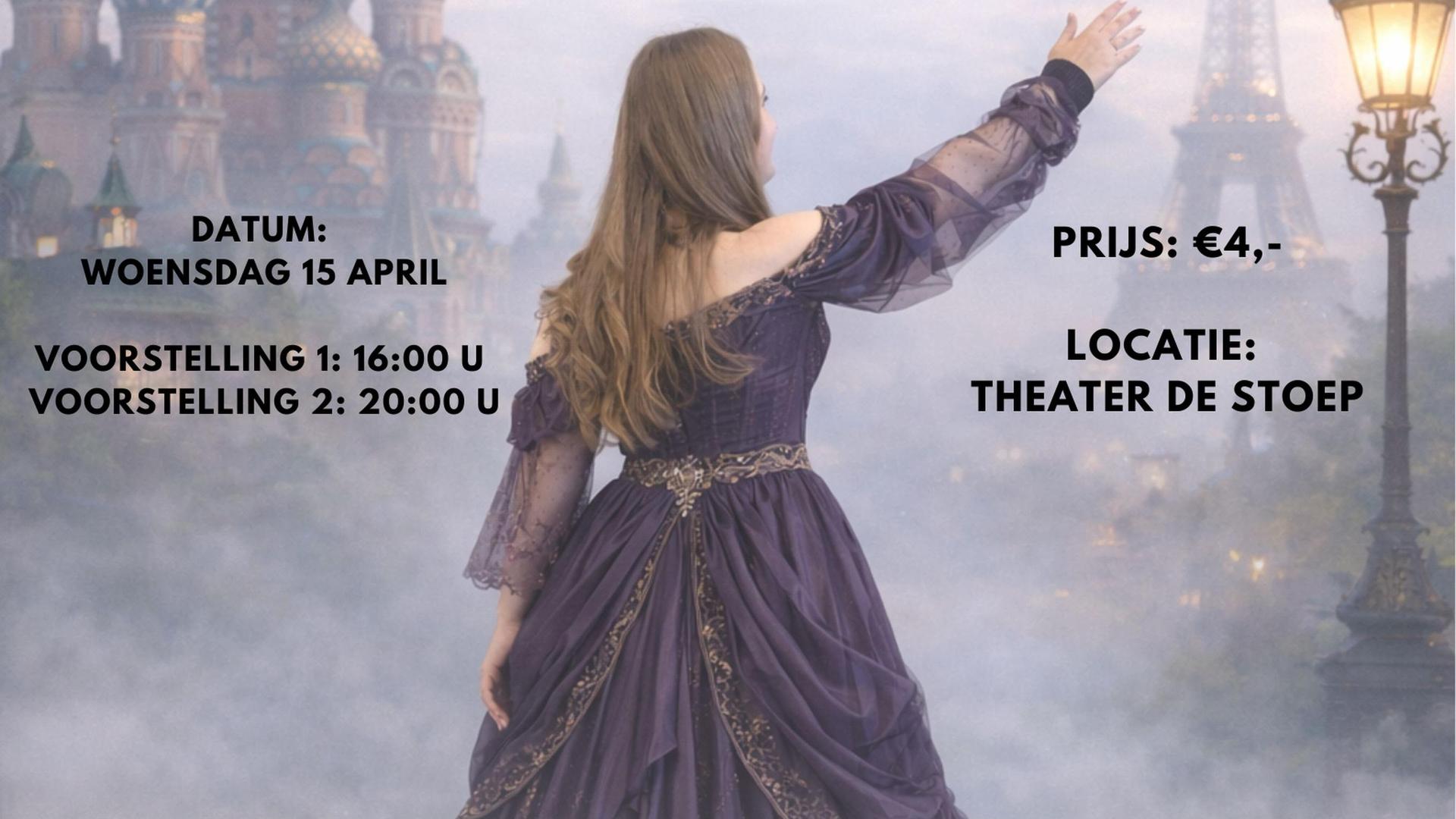 Anastasia - CdfMavo, Poster Anastasia - Toneelklas Charles de Foucauld