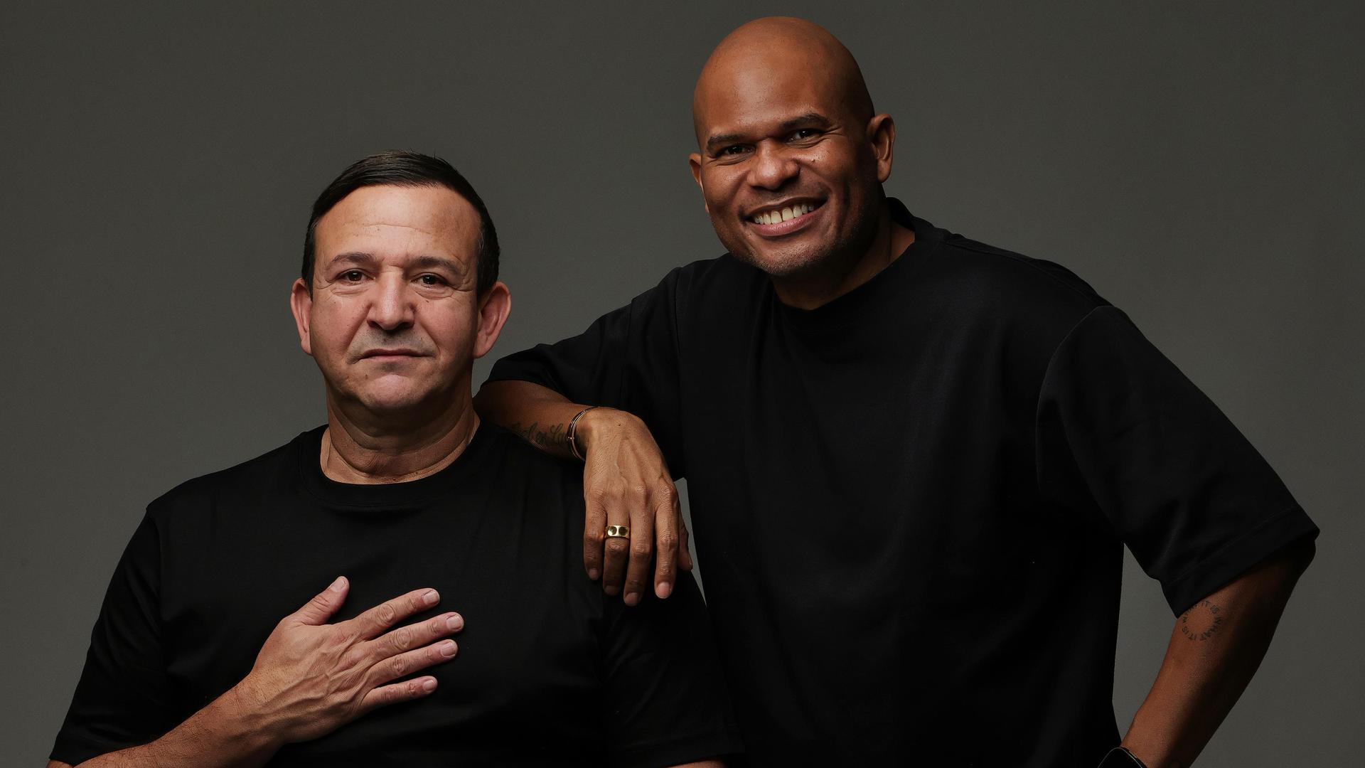 Najib & Roué, Promotiefoto Najib Amhali & Roué Verveer