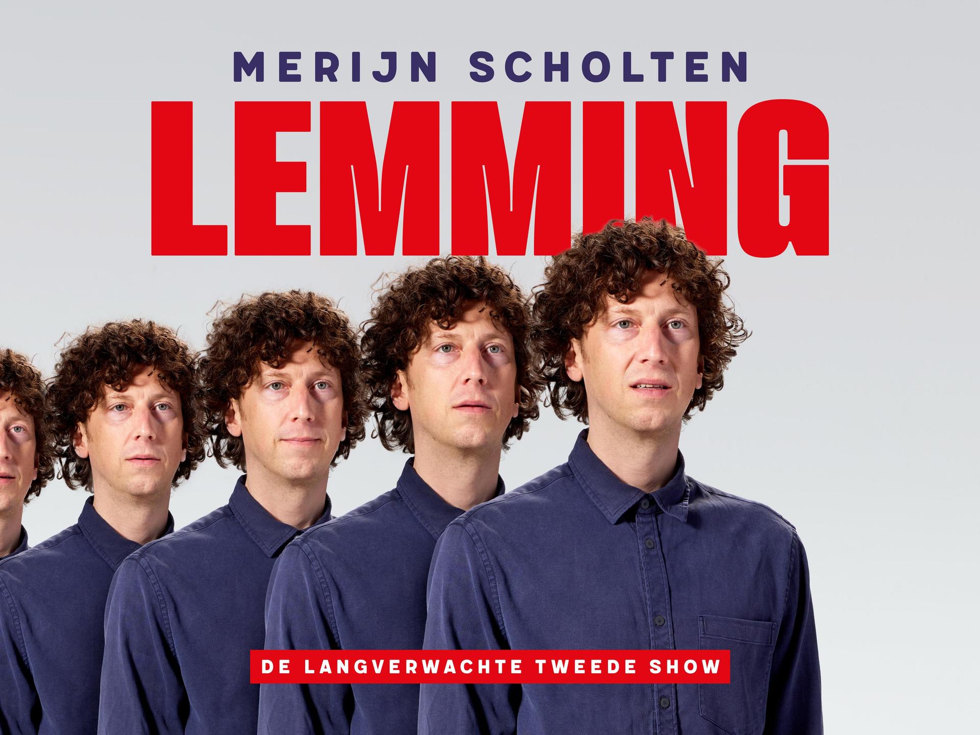 Merijn Scholten, promotiebeeld Merijn Scholten - Lemming